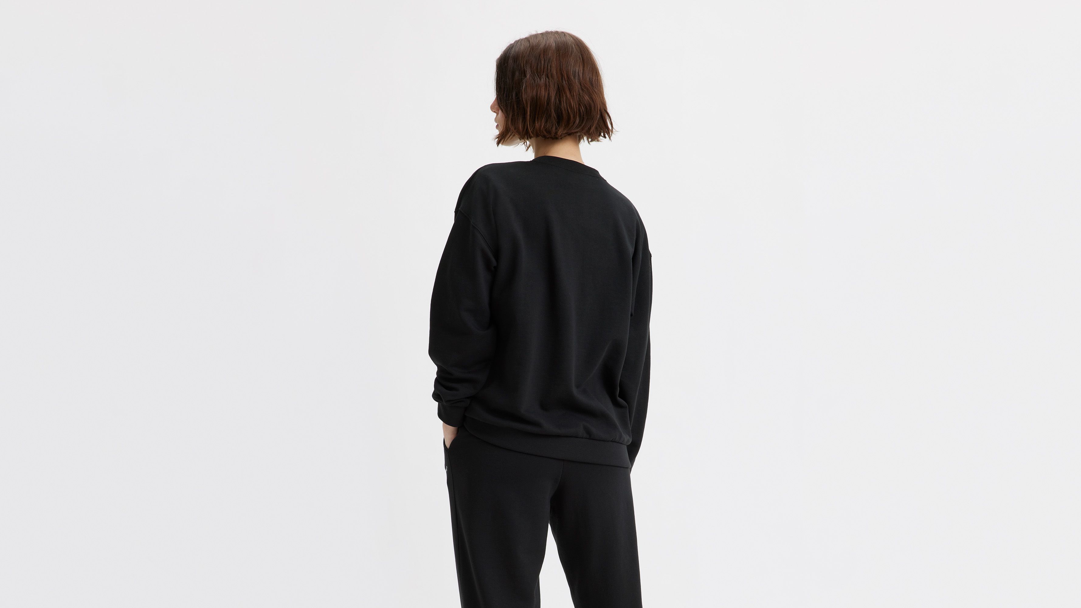 Levi's Everyday Sweatshirt In Caviar