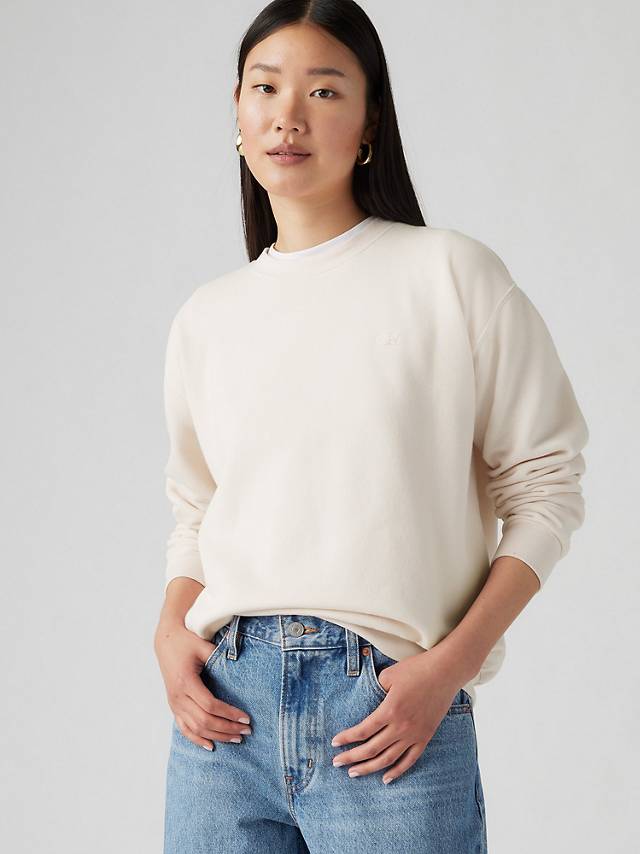 Graphic Everyday Crewneck Sweatshirt - Yellow | Levi's® GB Graphic Everyday Crewneck Sweatshirt - Yellow | Levi's® GB