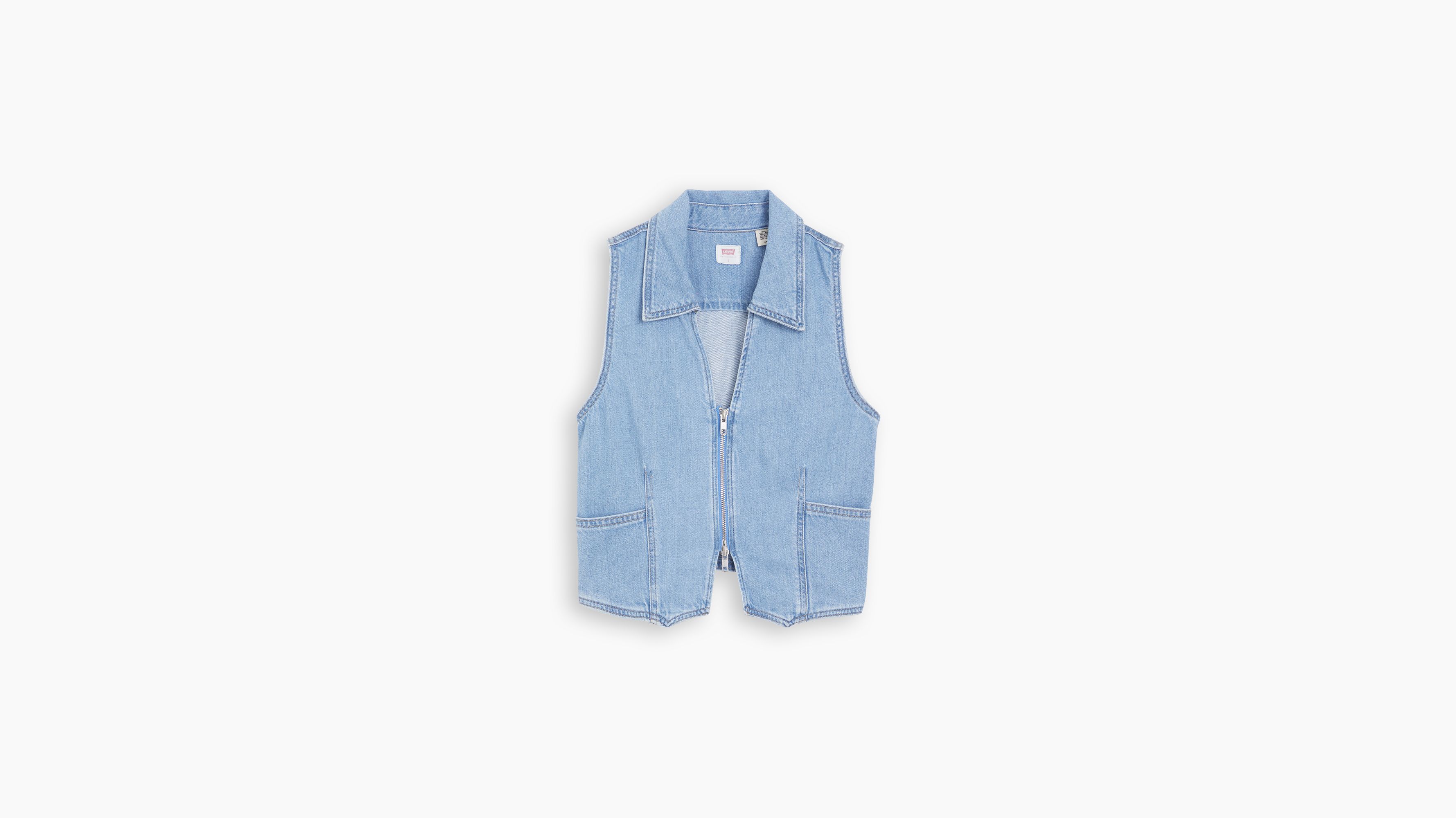 Levis hotsell vest denim