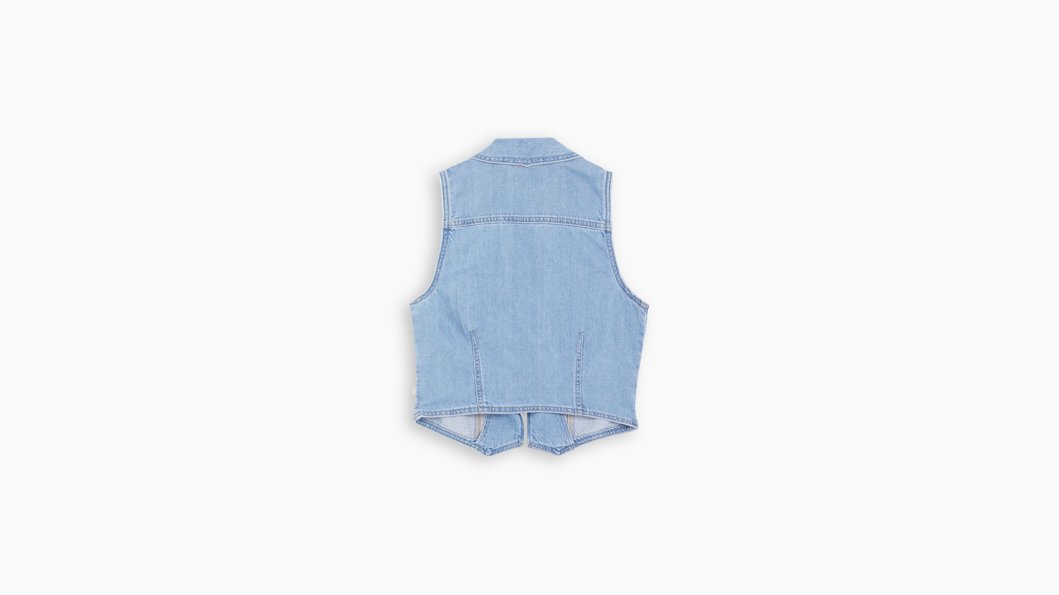 Gilet Lilou Denim - Blu