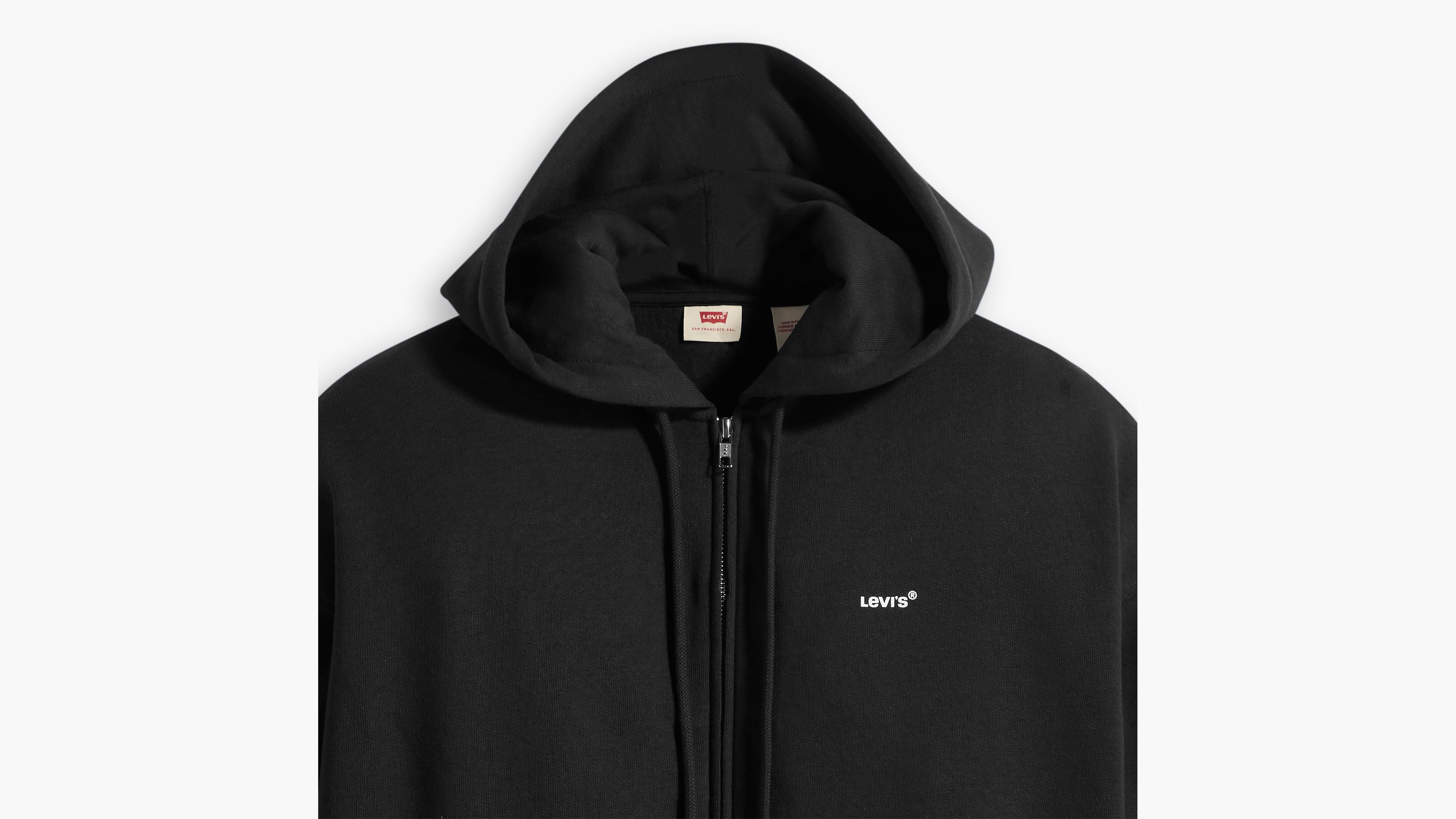 Everyday Zip-up Hoodie Sweatshirt - Black | Levi's® US