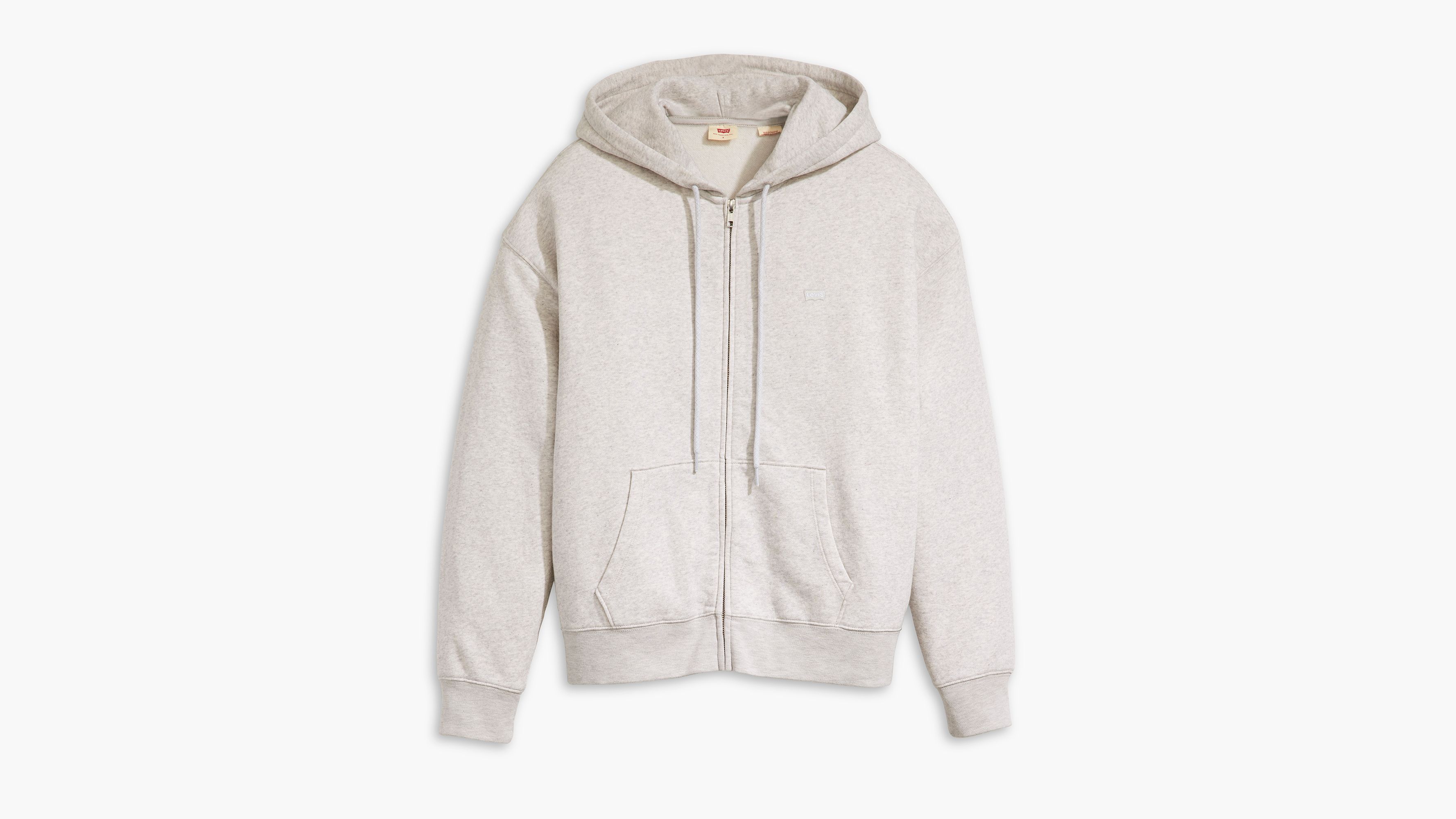 Grey zip up sweater women's best sale