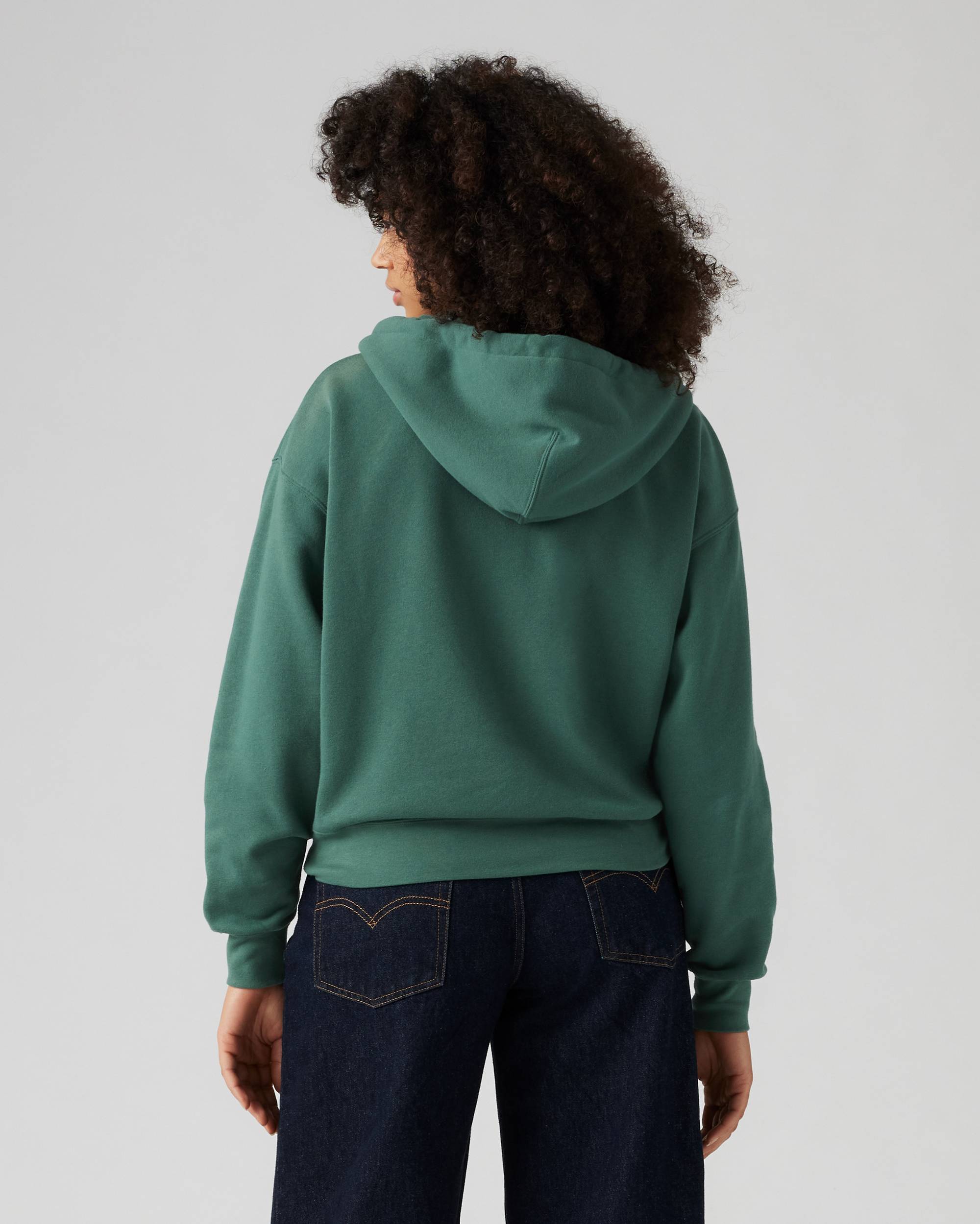 Everyday Zip-up Hoodie Sweatshirt - Green | Levi's® US Everyday Zip-up Hoodie Sweatshirt - Green | Levi's® US