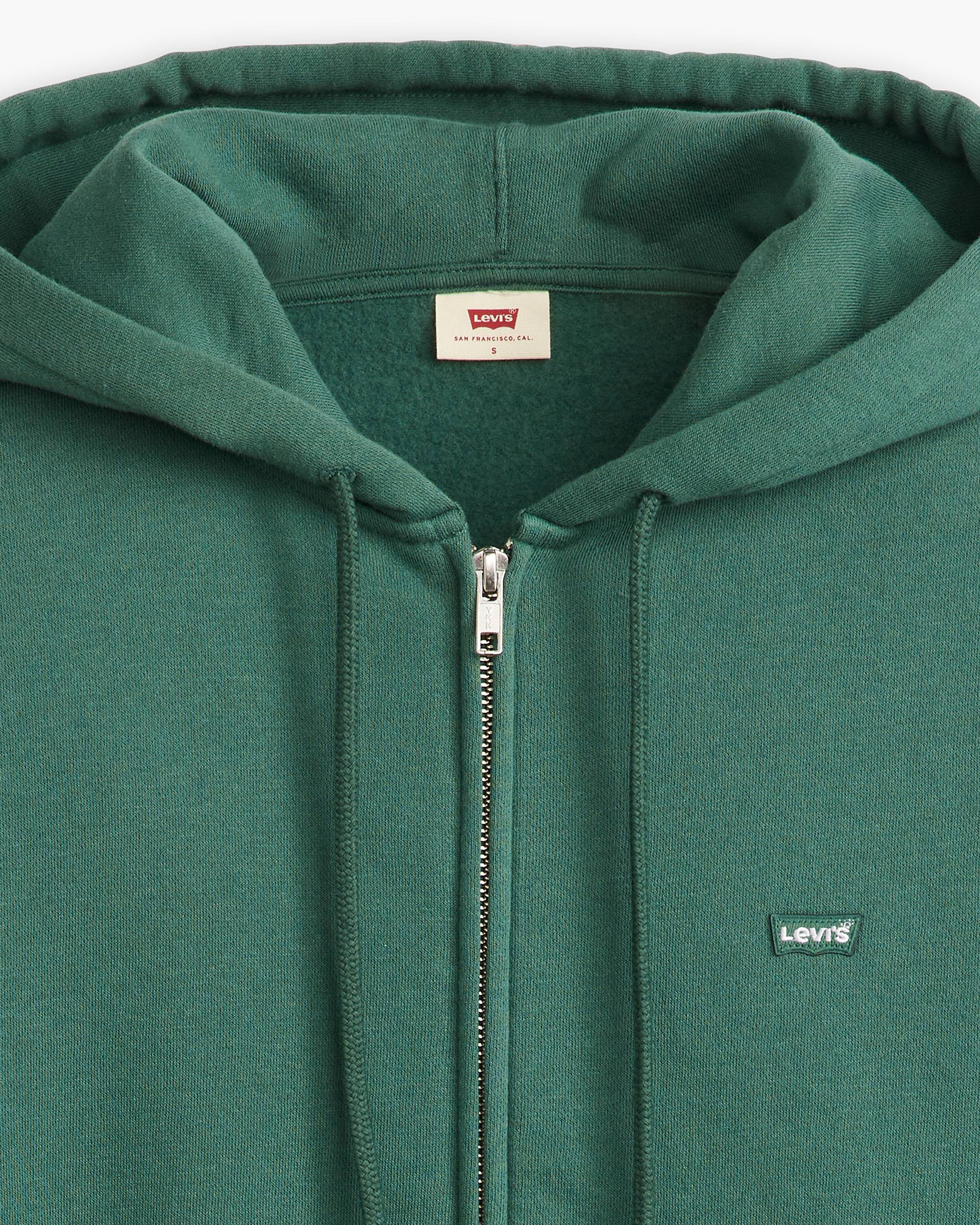 Everyday Zip-up Hoodie Sweatshirt - Green | Levi's® US Everyday Zip-up Hoodie Sweatshirt - Green | Levi's® US