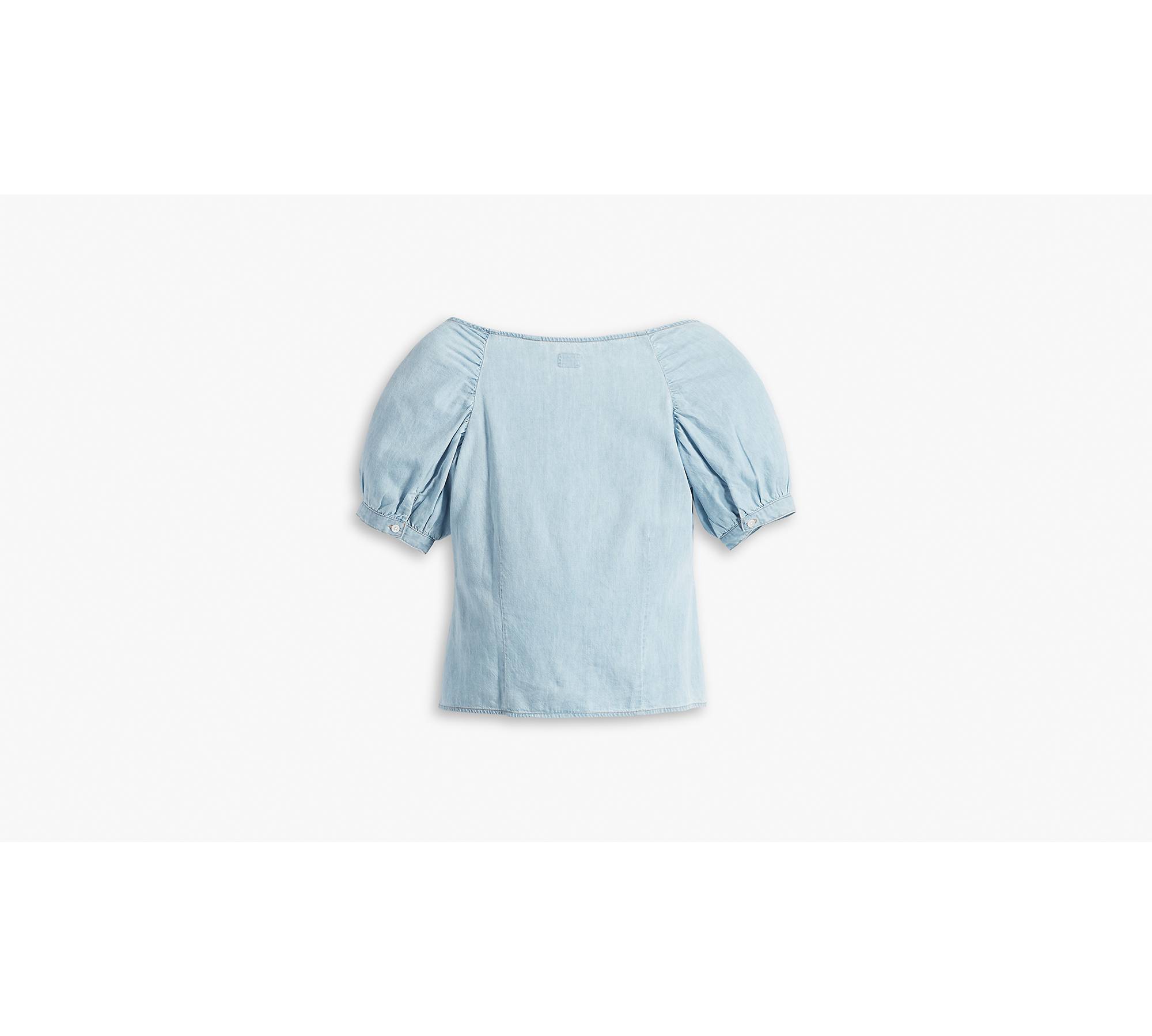 Marta Raglan Short Sleeve Blouse - Blue | Levi's® GB