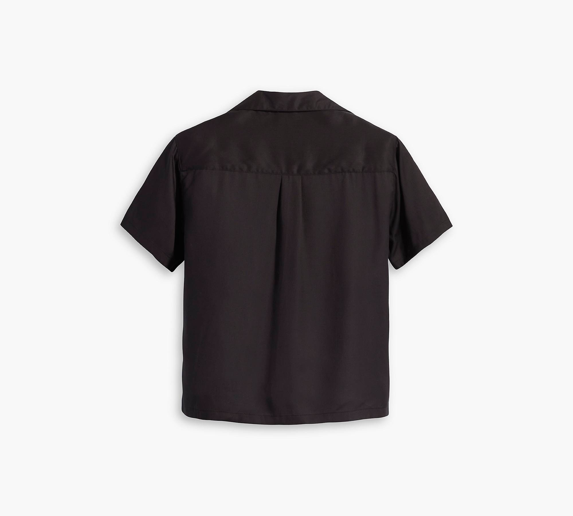 Ember Short Sleeve Bowling Shirt - Black | Levi's® GB