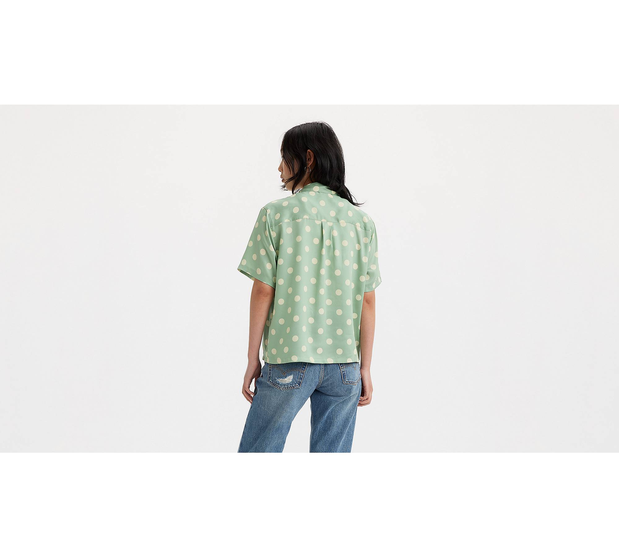 Ember Short Sleeve Bowling Shirt - Green | Levi's® US