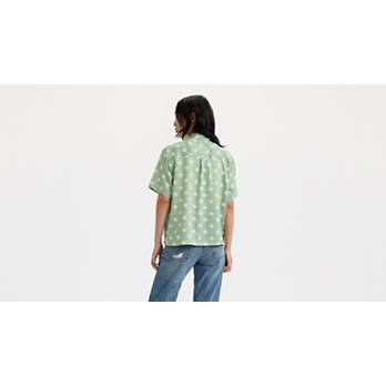 Ember Short Sleeve Bowling Shirt - Green | Levi's® US
