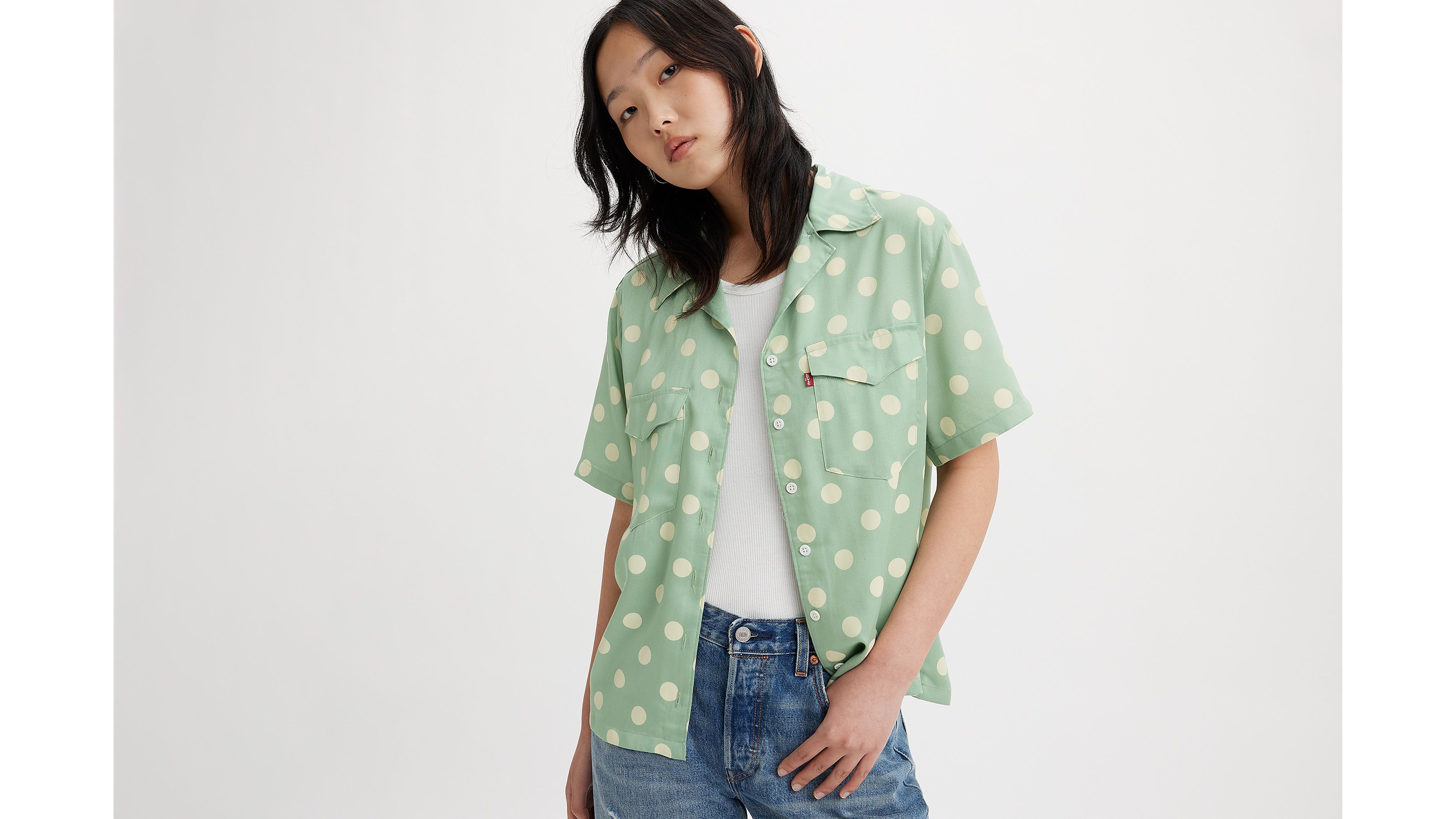 Ember Short Sleeve Bowling Shirt 1