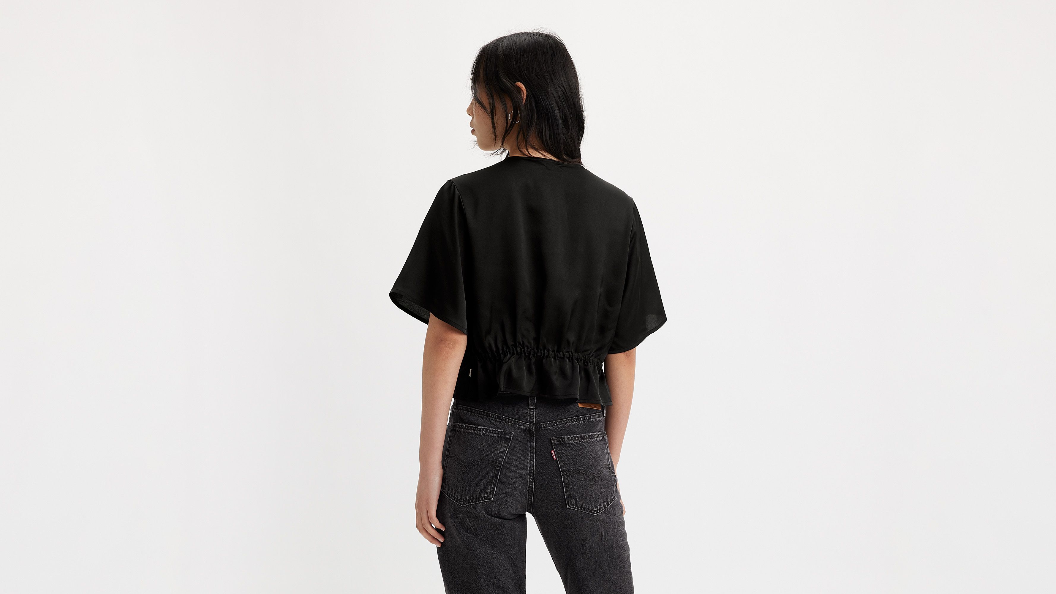 Lindy kortärmad blus 2