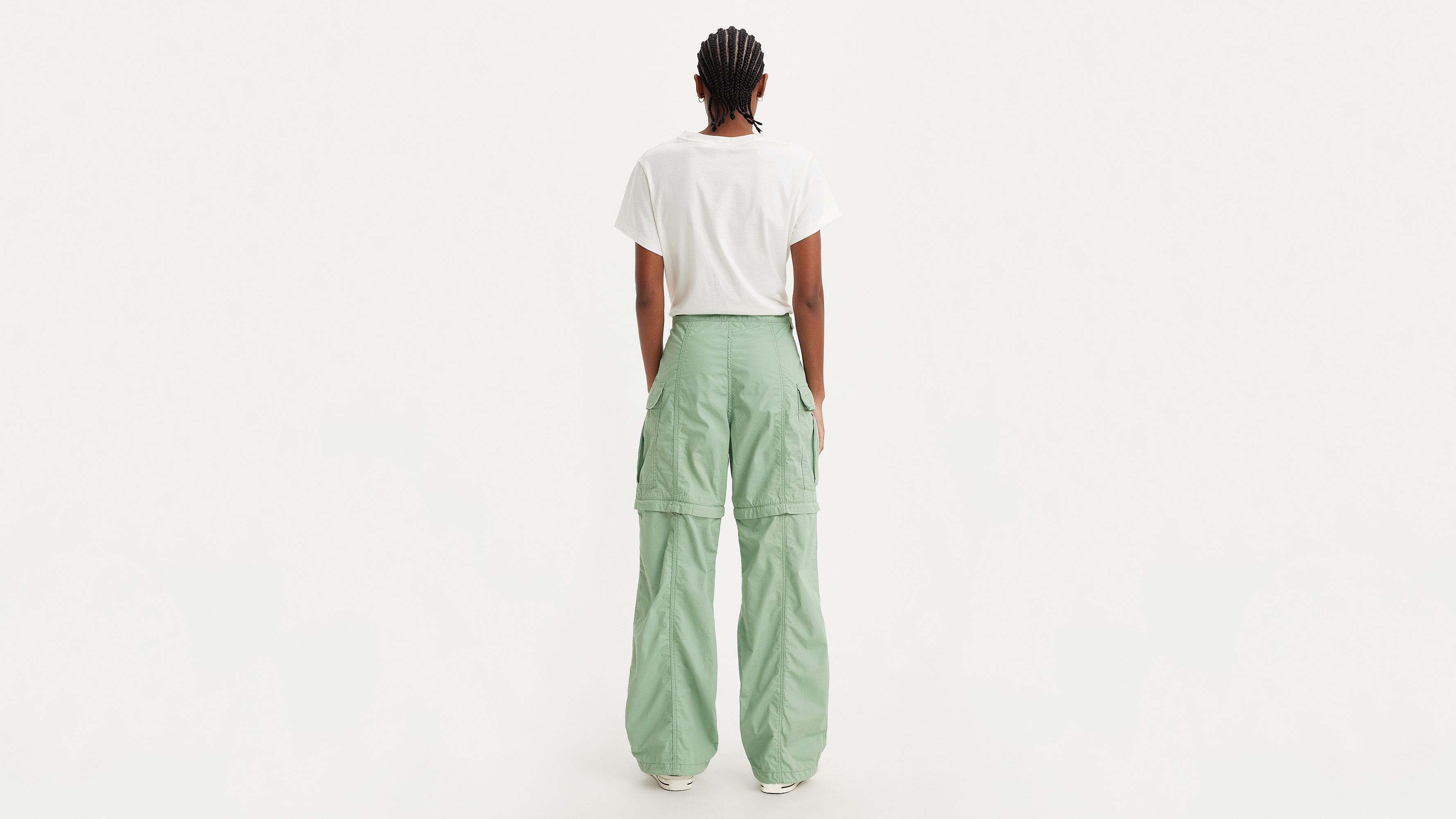 Pantalon Cargo Convertible - Vert