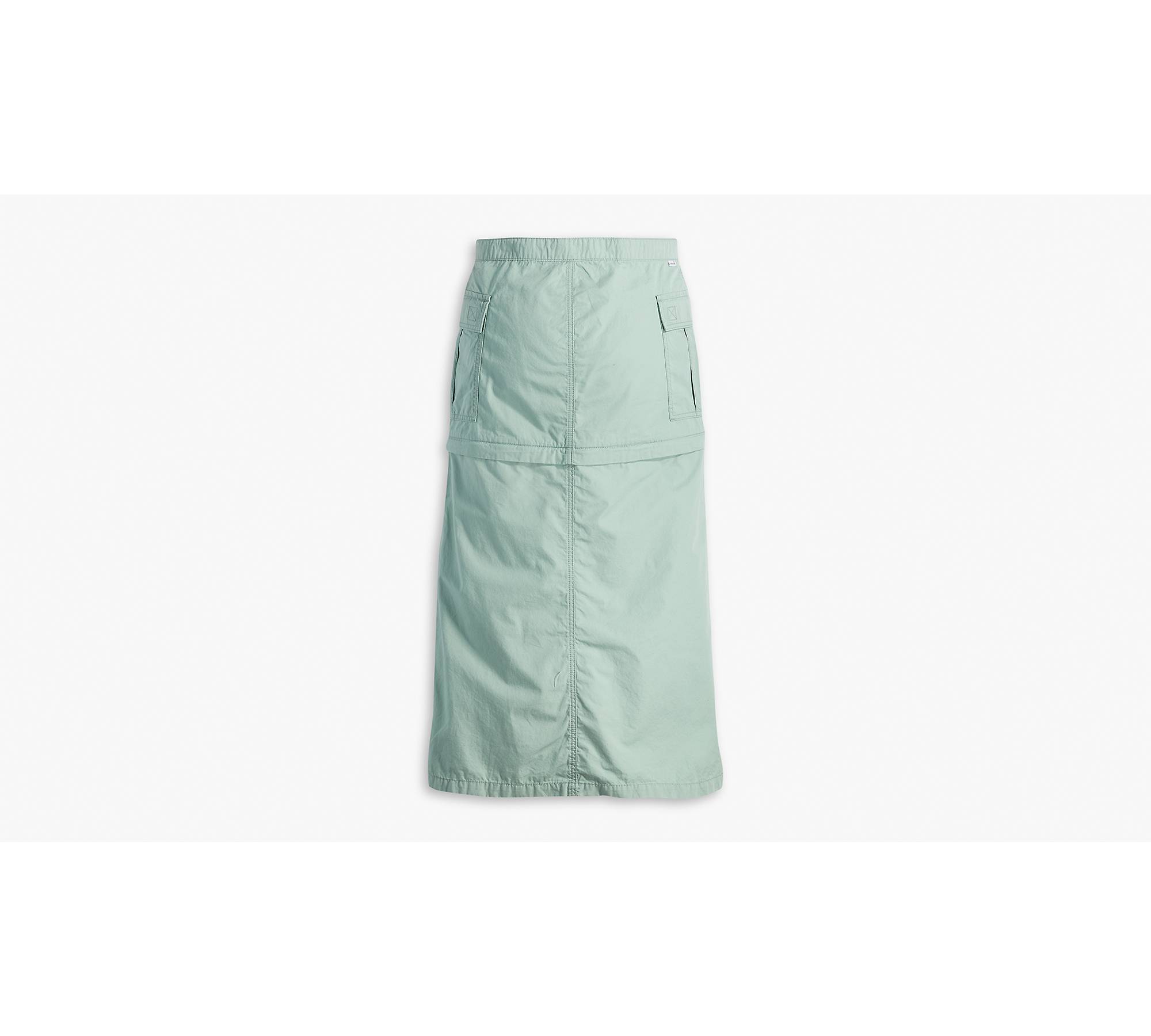 Convertible Cargo Skirt - Green | Levi's® BE