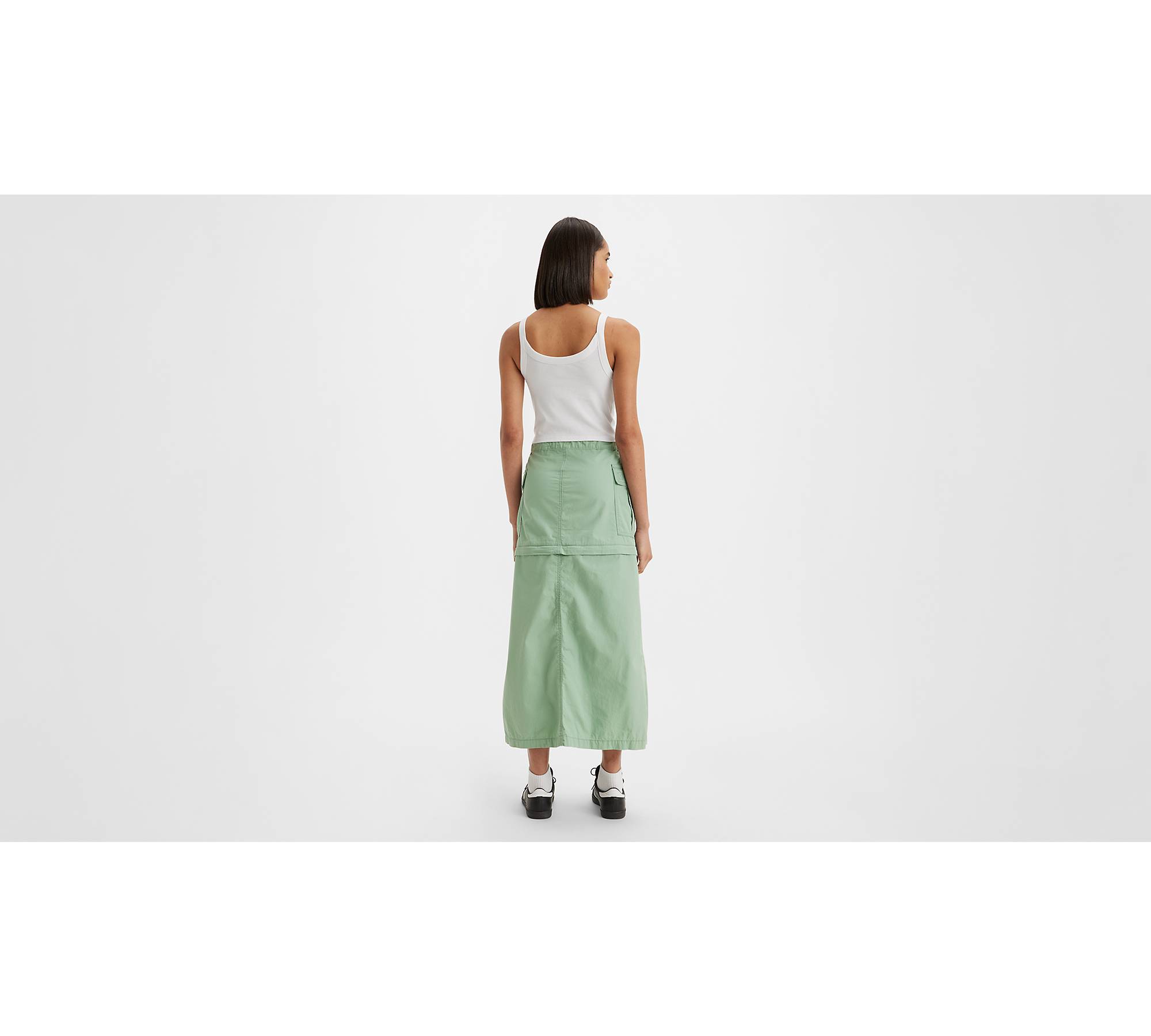 Convertible Cargo Skirt - Green | Levi's® DE