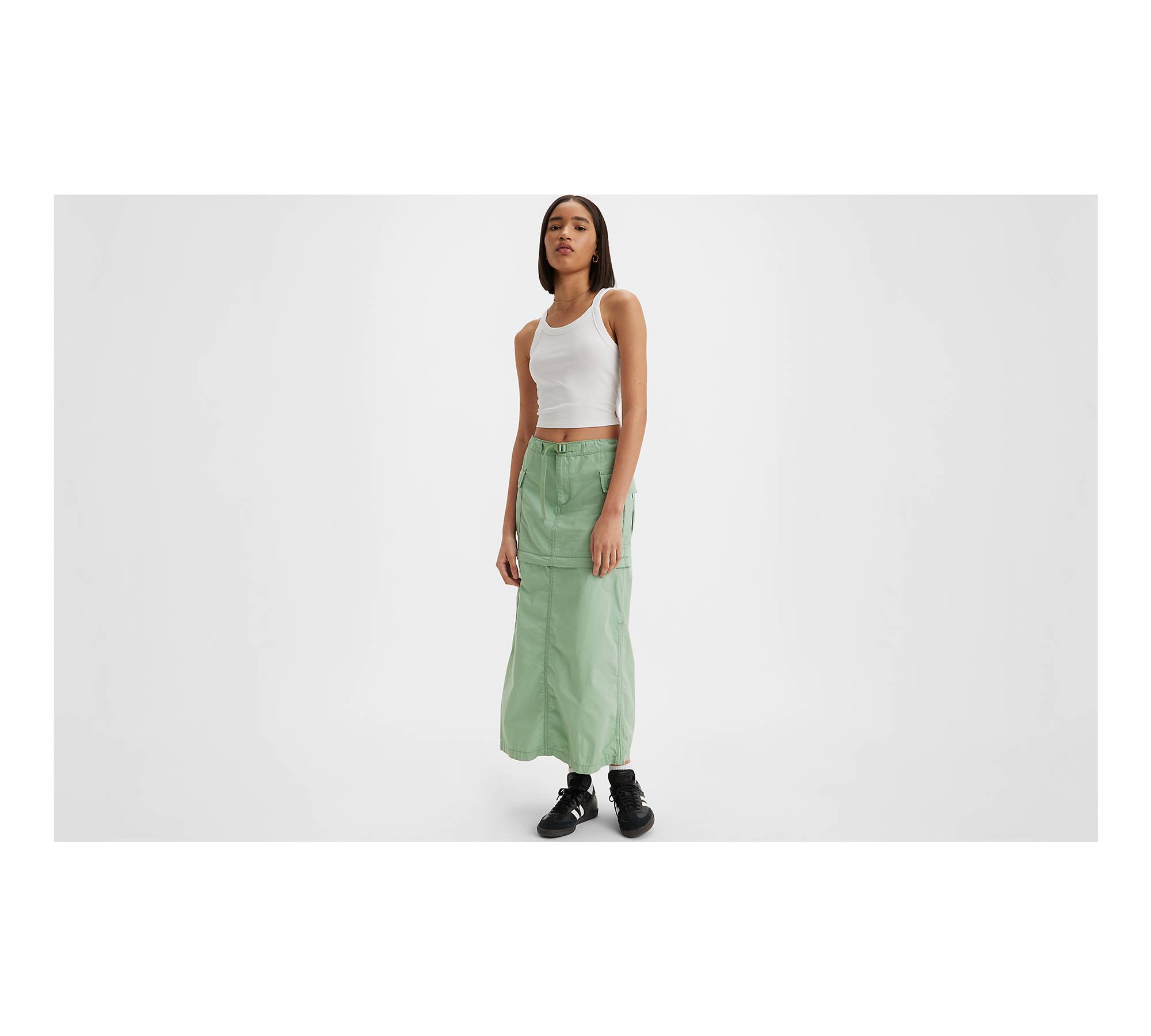 Convertible Cargo Skirt - Green | Levi's® GB
