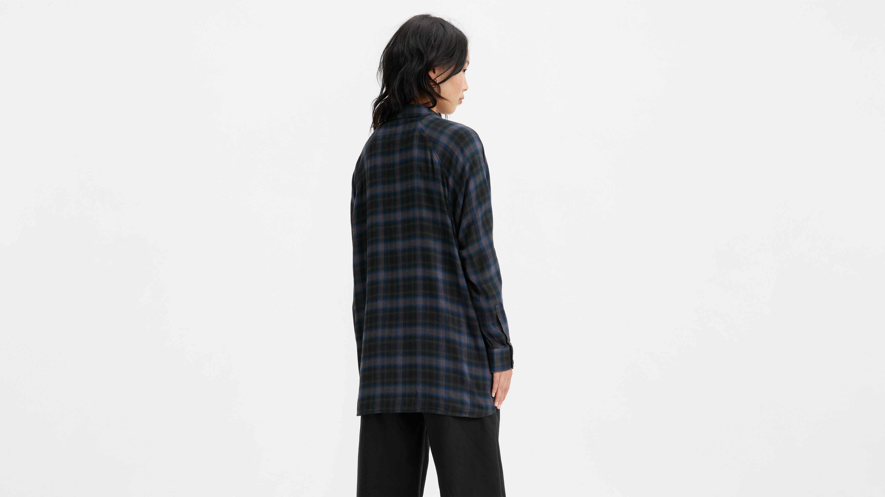 Harrison Raglan Plaid Shirt