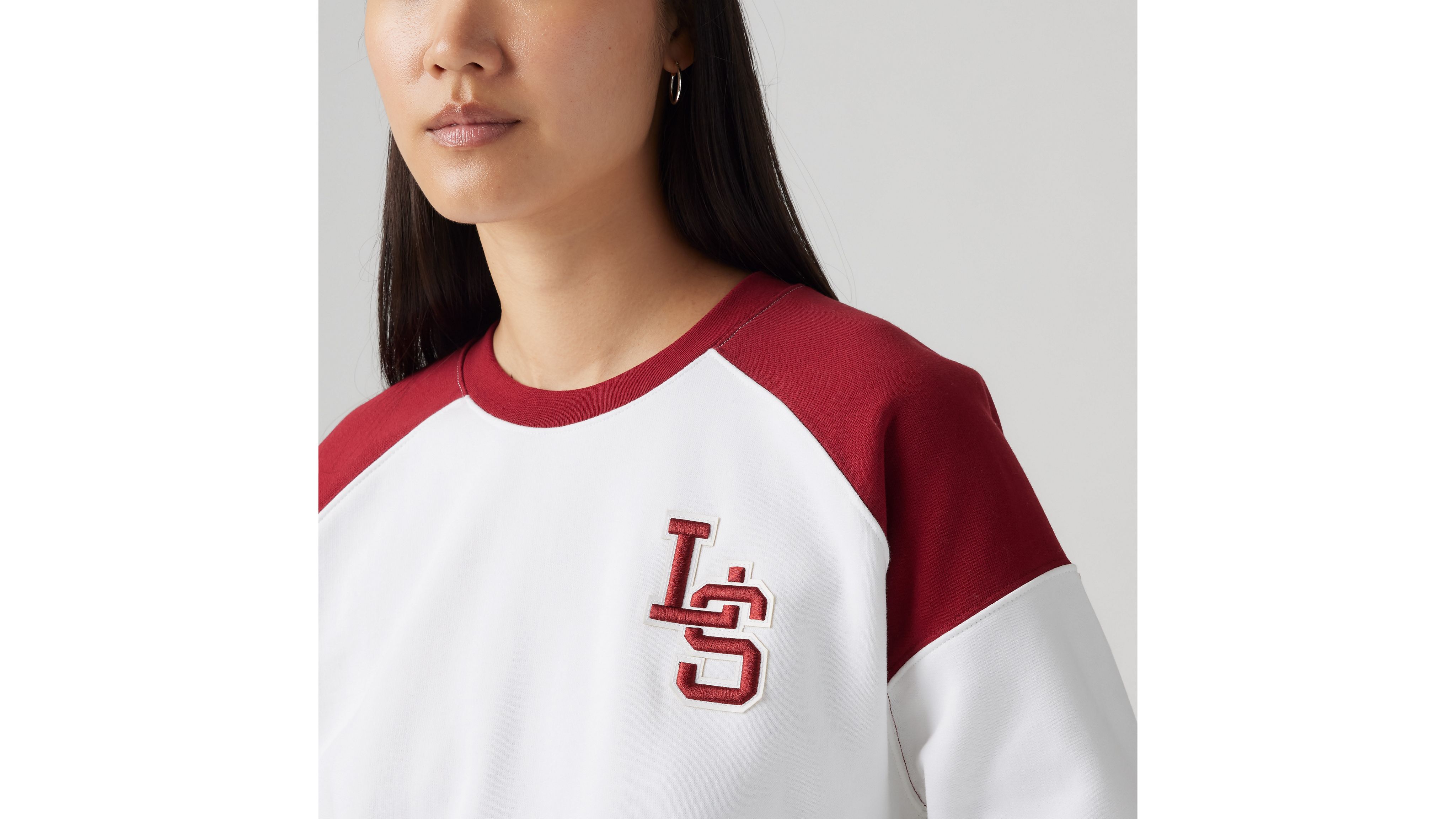 Levi's Campout Crew Sweatshirt In Sundried Tomato
