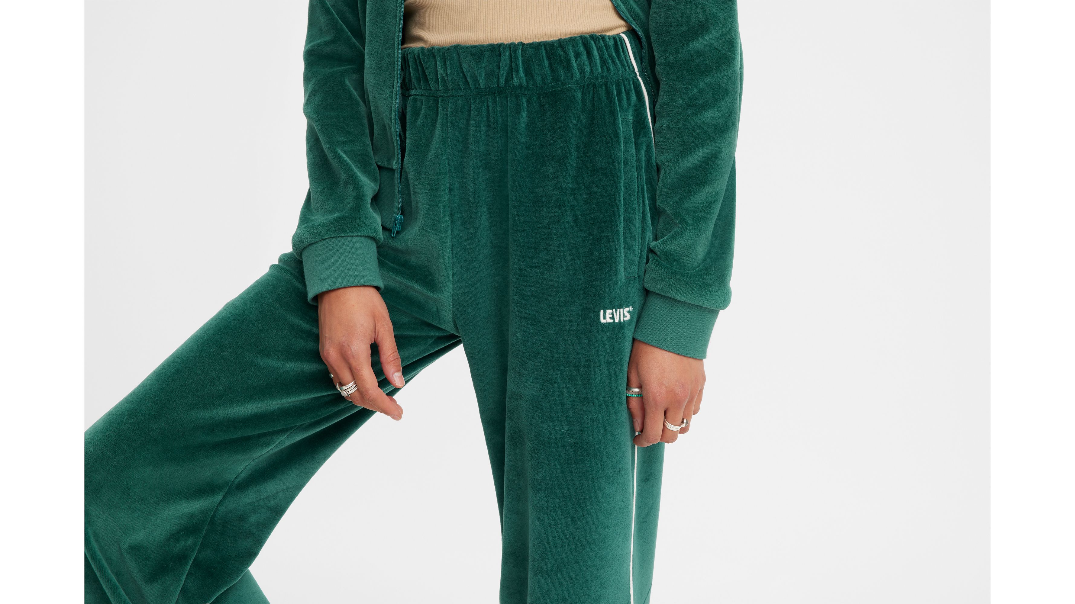【ゴールデン】Zipped TrackPant Ivy Green Gold Tab™ Ivy League Track Pants - Green | Levi's® US
