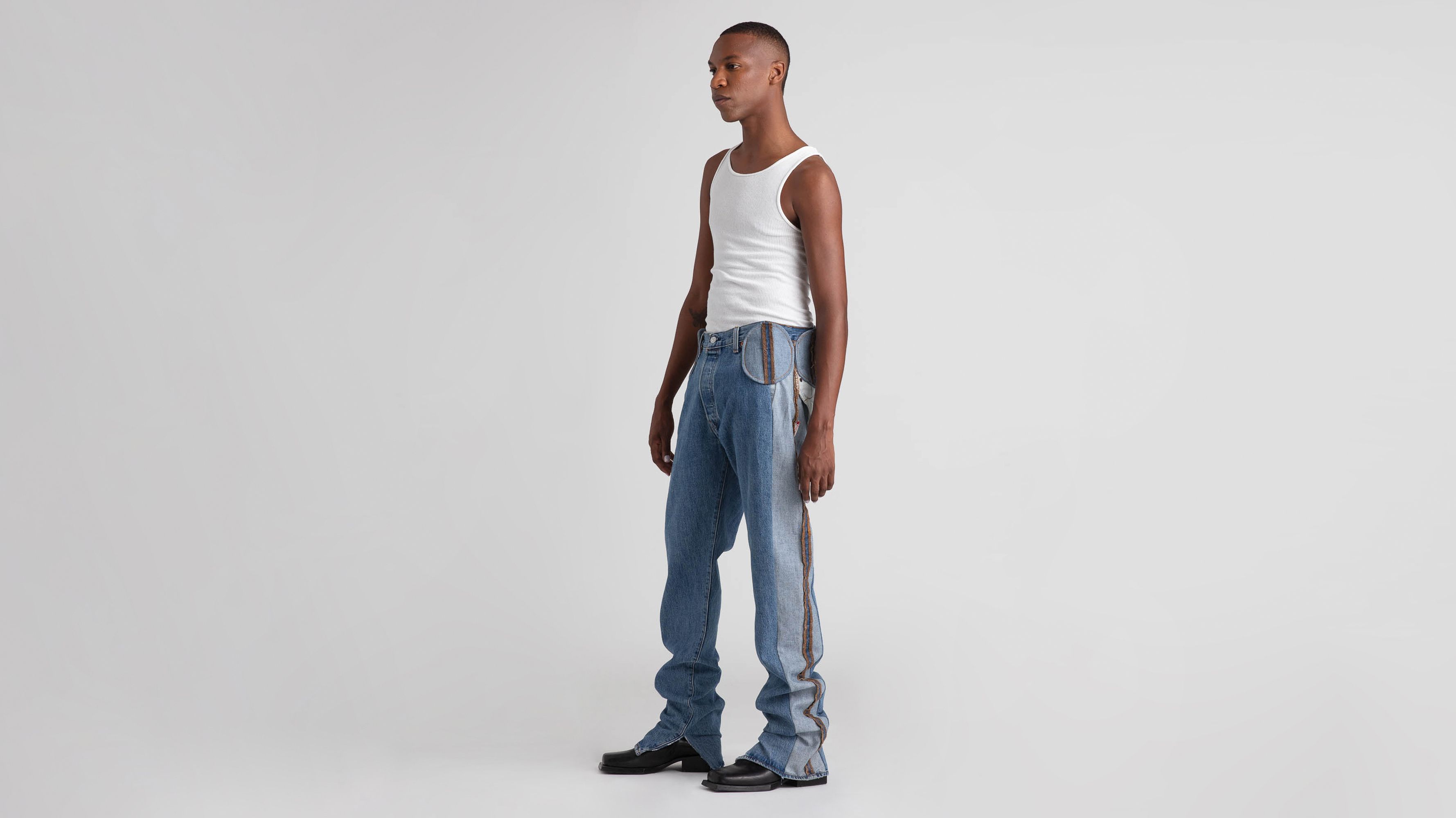 Sami Miro Vintage X Levi's® Porterhouse Circle Pocket Jeans