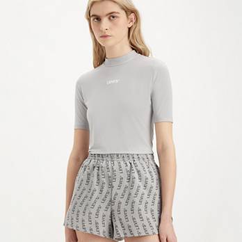Graphic Sia Second Skin Top - Grey | Levi's® US