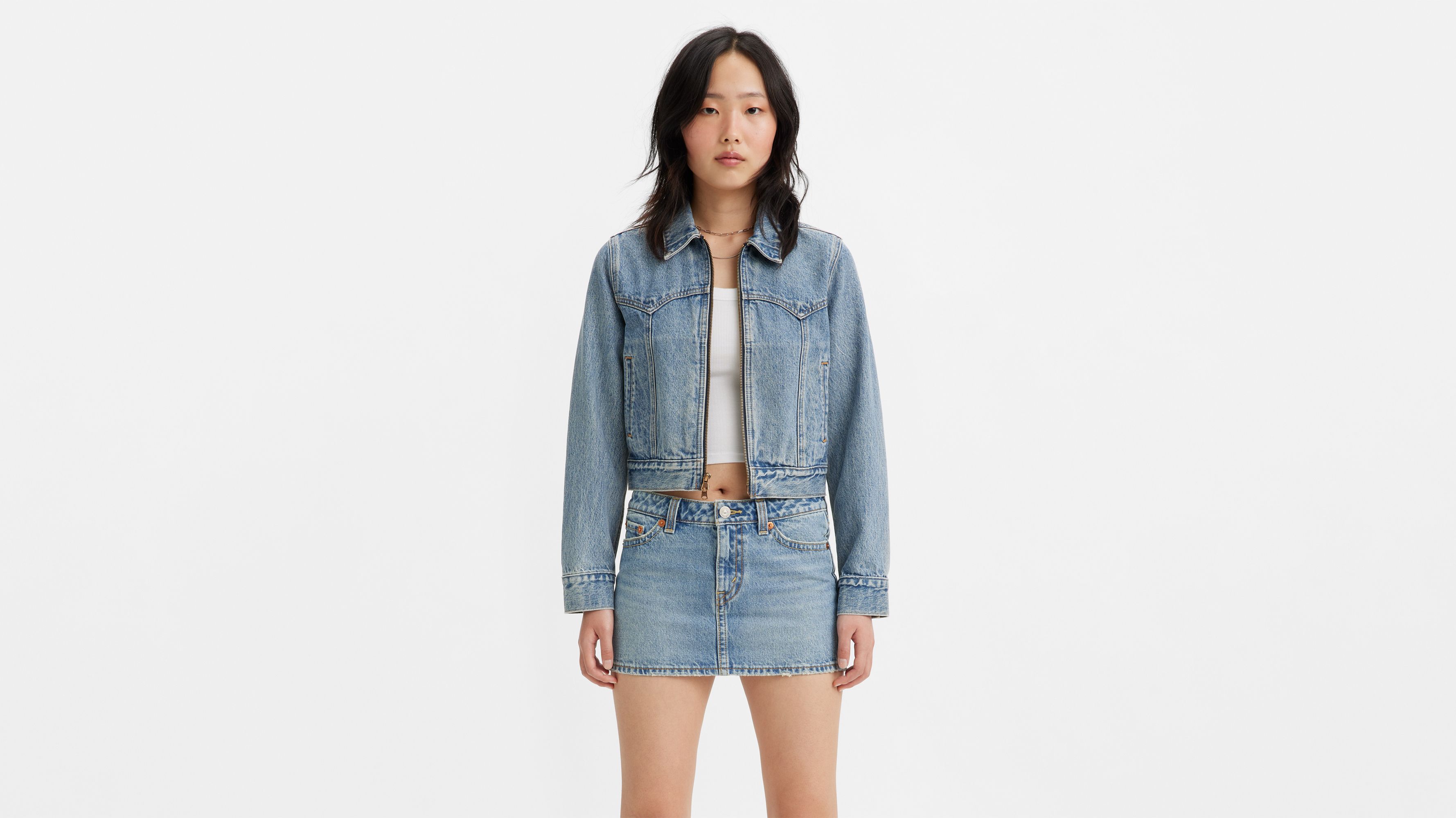 Levi's Slim Zip-Up Trucker Jacket