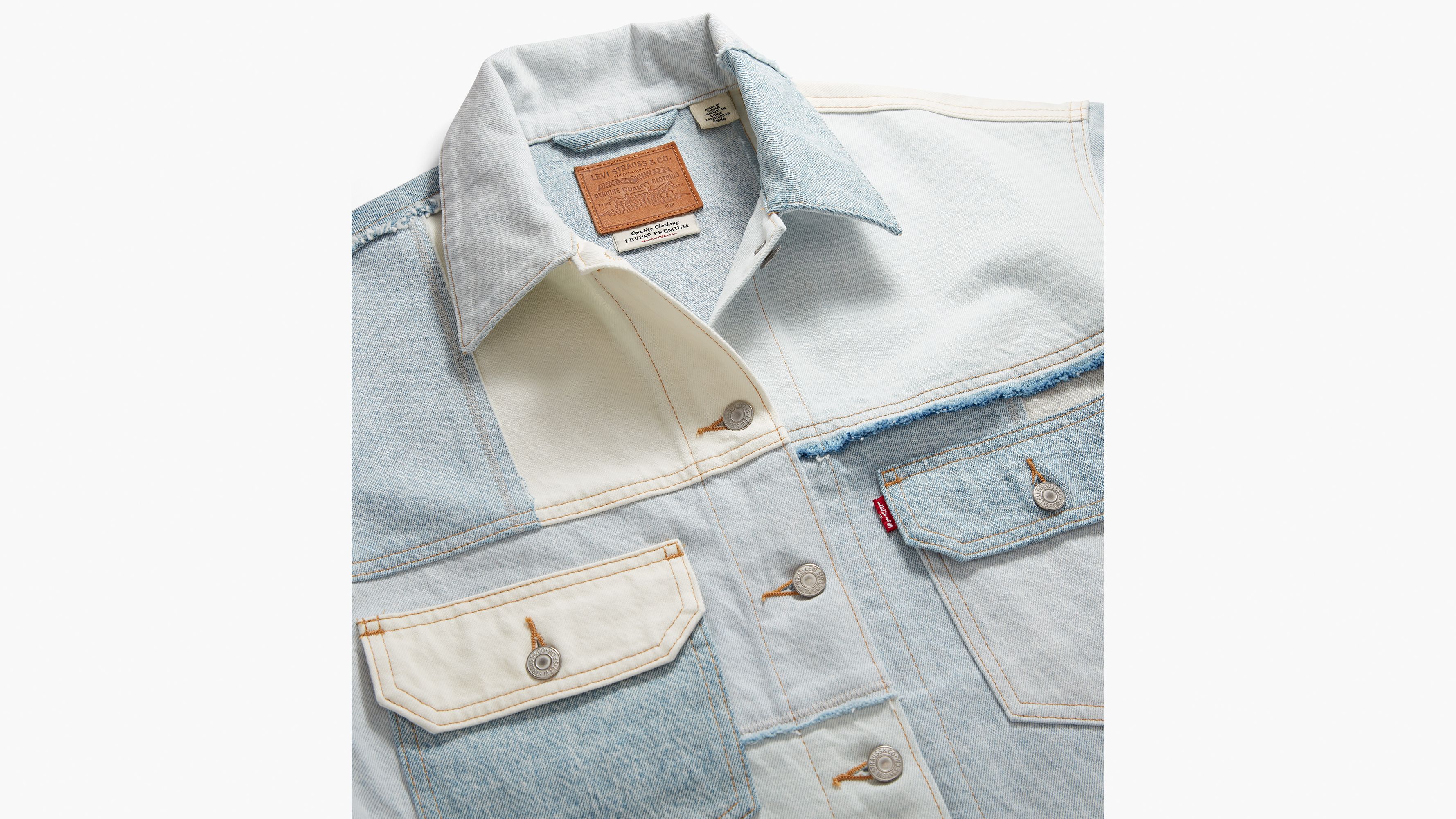 90s Pieced Trucker Jacket - Light Wash | Levi's® CA