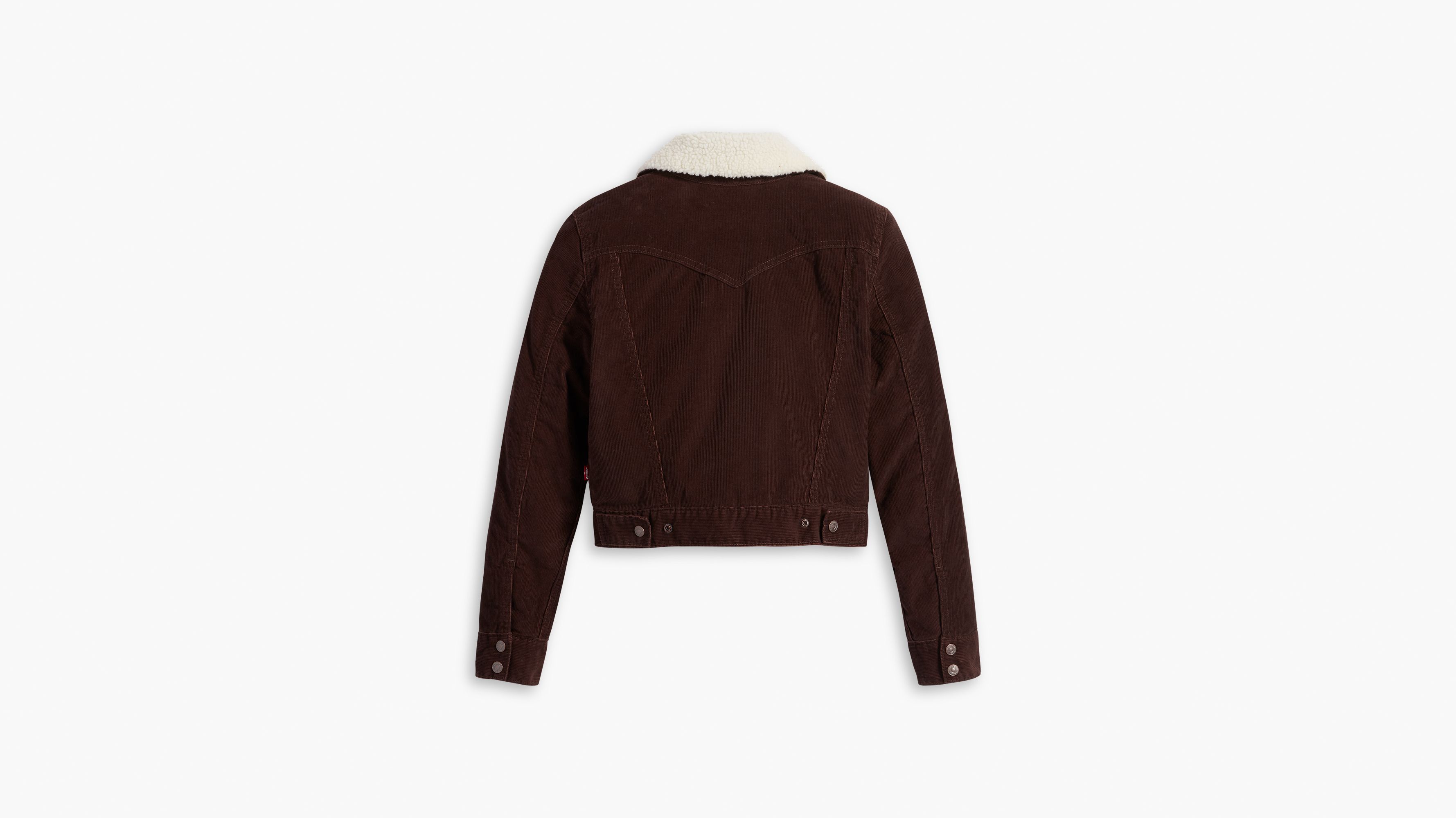 Slim Sherpa Corduroy Trucker Jacket 6