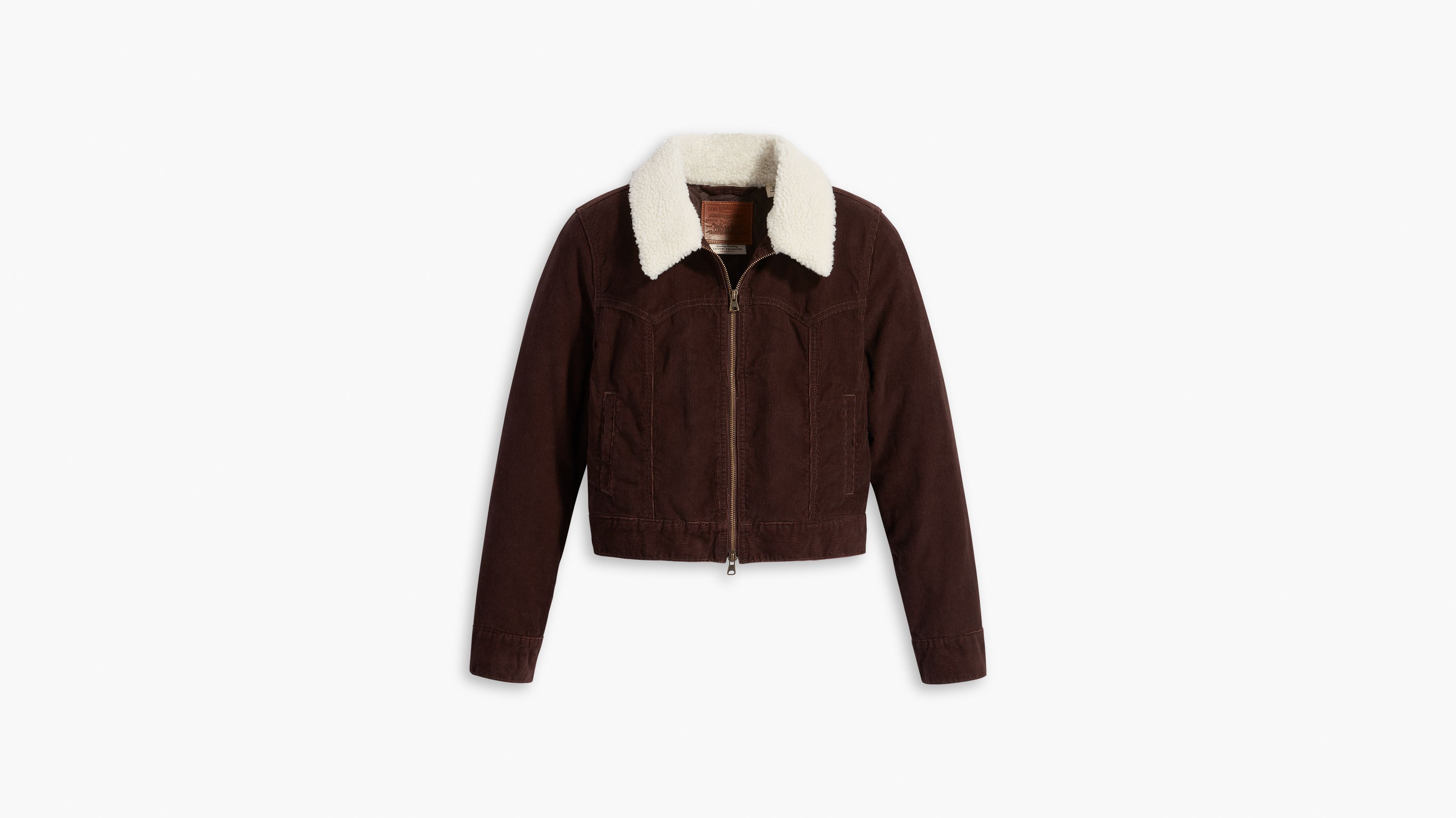 Slim Sherpa Corduroy Trucker Jacket 5