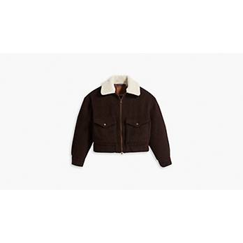 Baby Bubble Wool Sherpa Trucker Jacket - Brown | Levi's® US