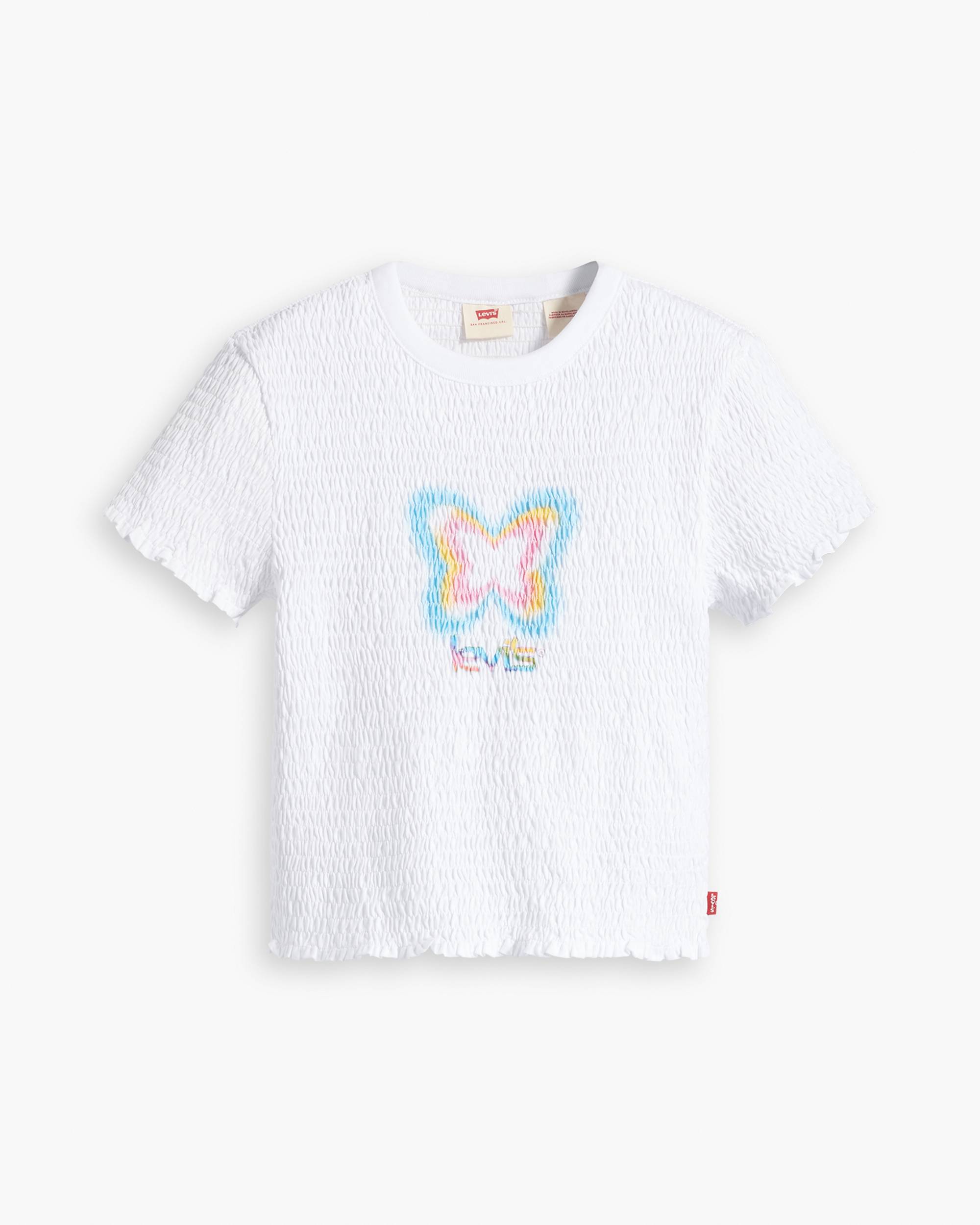 Graphic Popcorn Tee - White | Levi's® KZ Graphic Popcorn Tee - White | Levi's® KZ