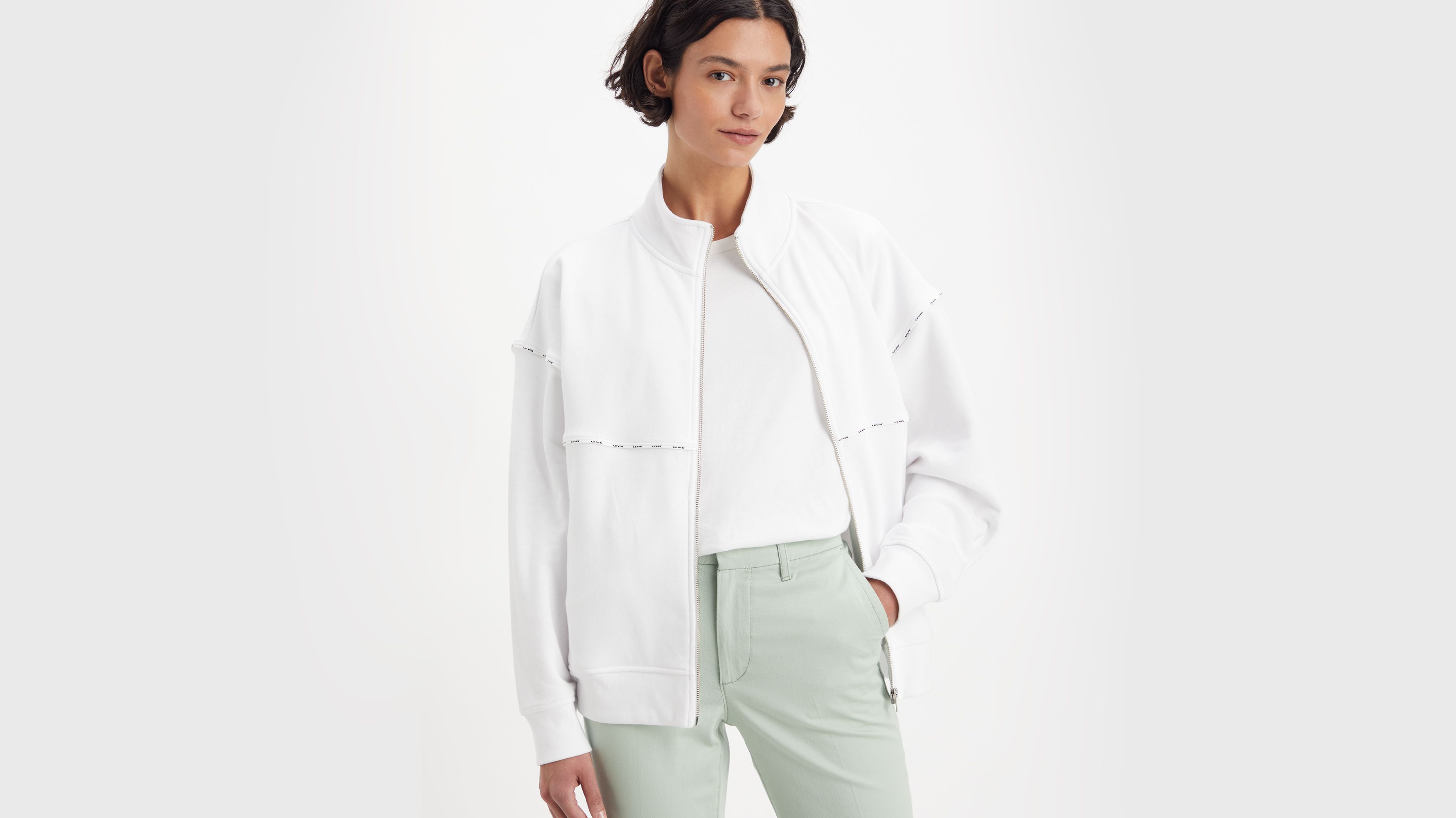 Sweat-shirt graphique Flex zippé 1