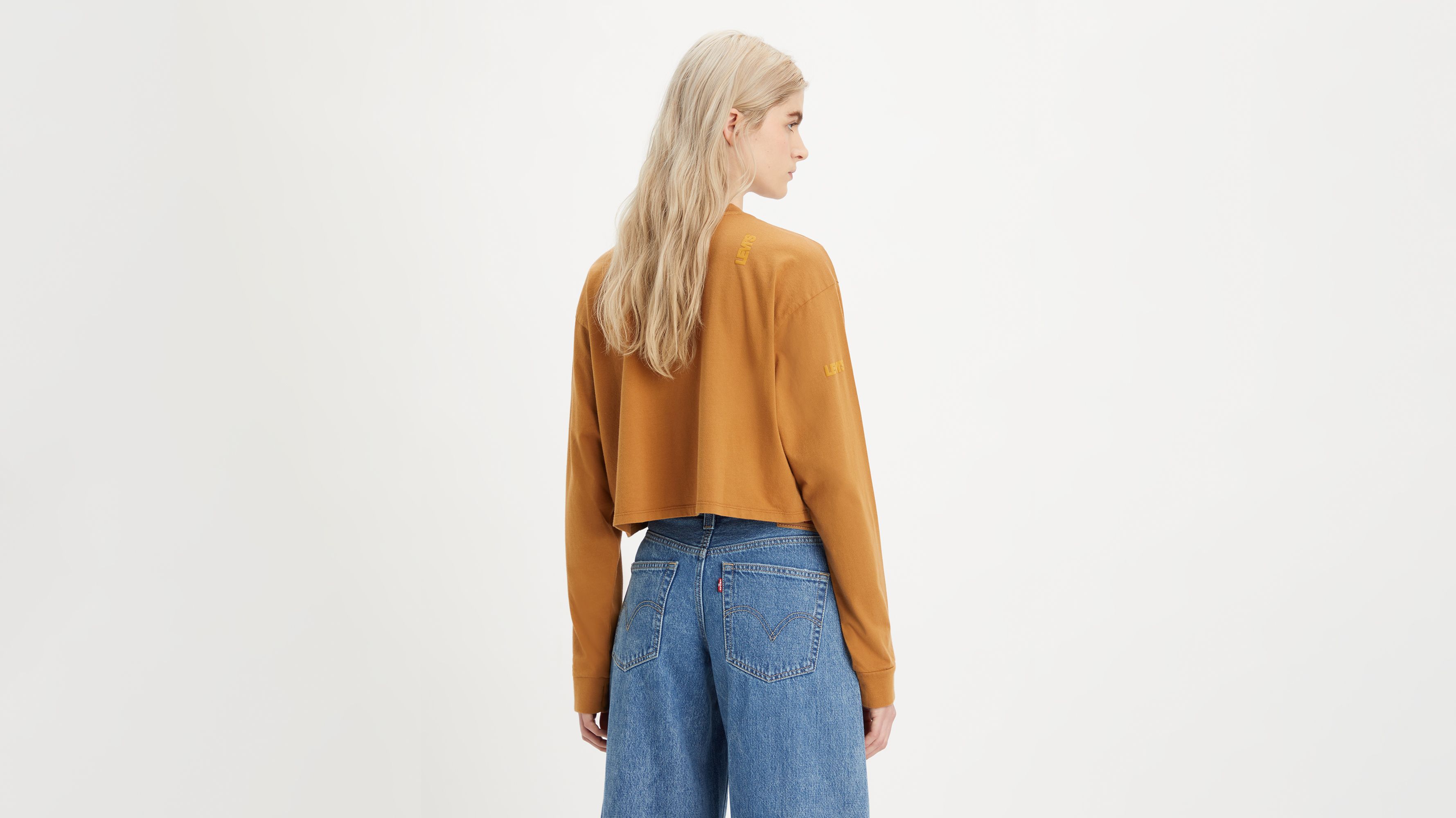 Graphic Cindy Long Sleeve Crop T-Shirt 3