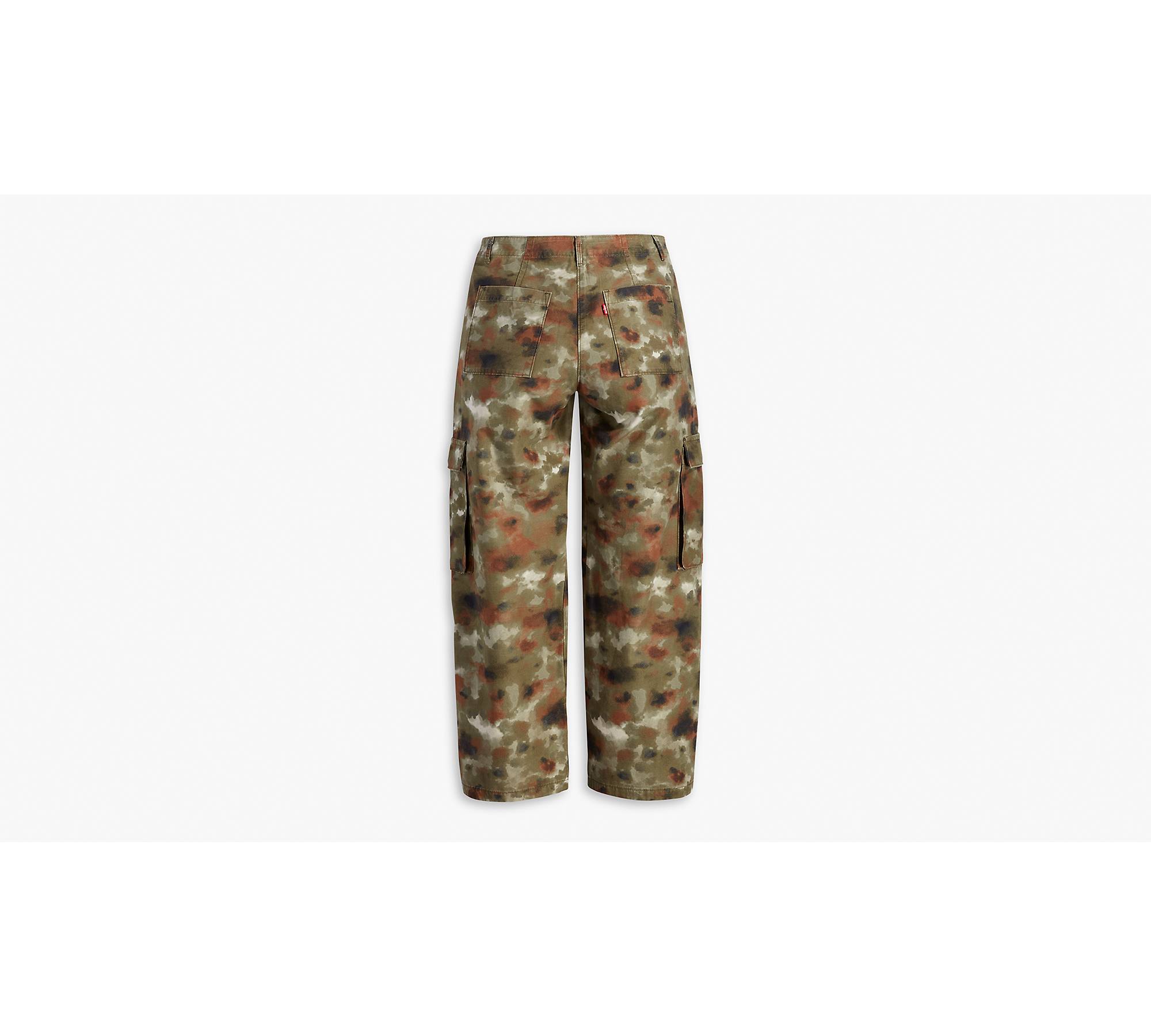 COLOR I-5 CARGO PANTS RED CAMO, PANTS