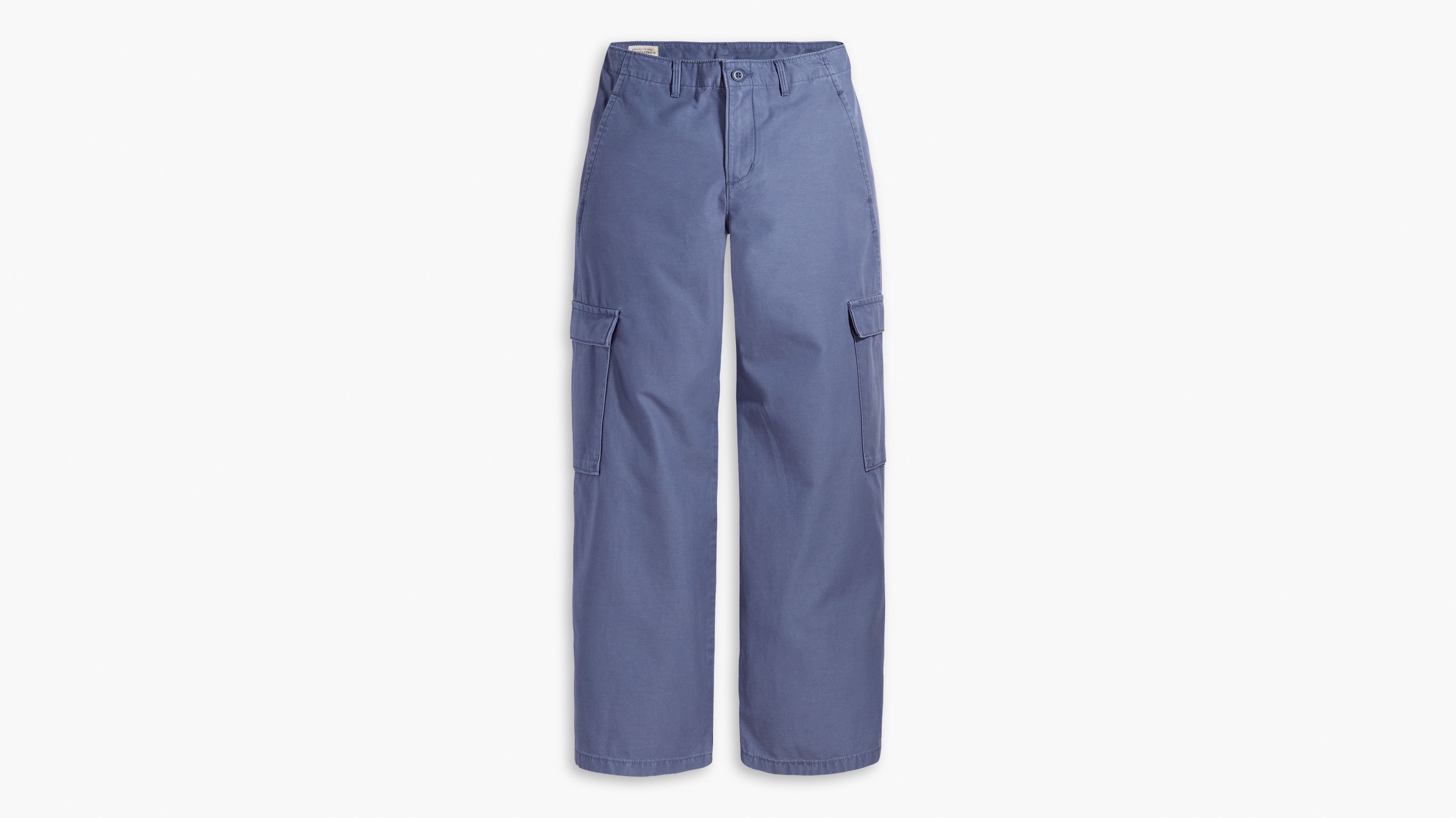 Baggy Cargo Pants - Blue