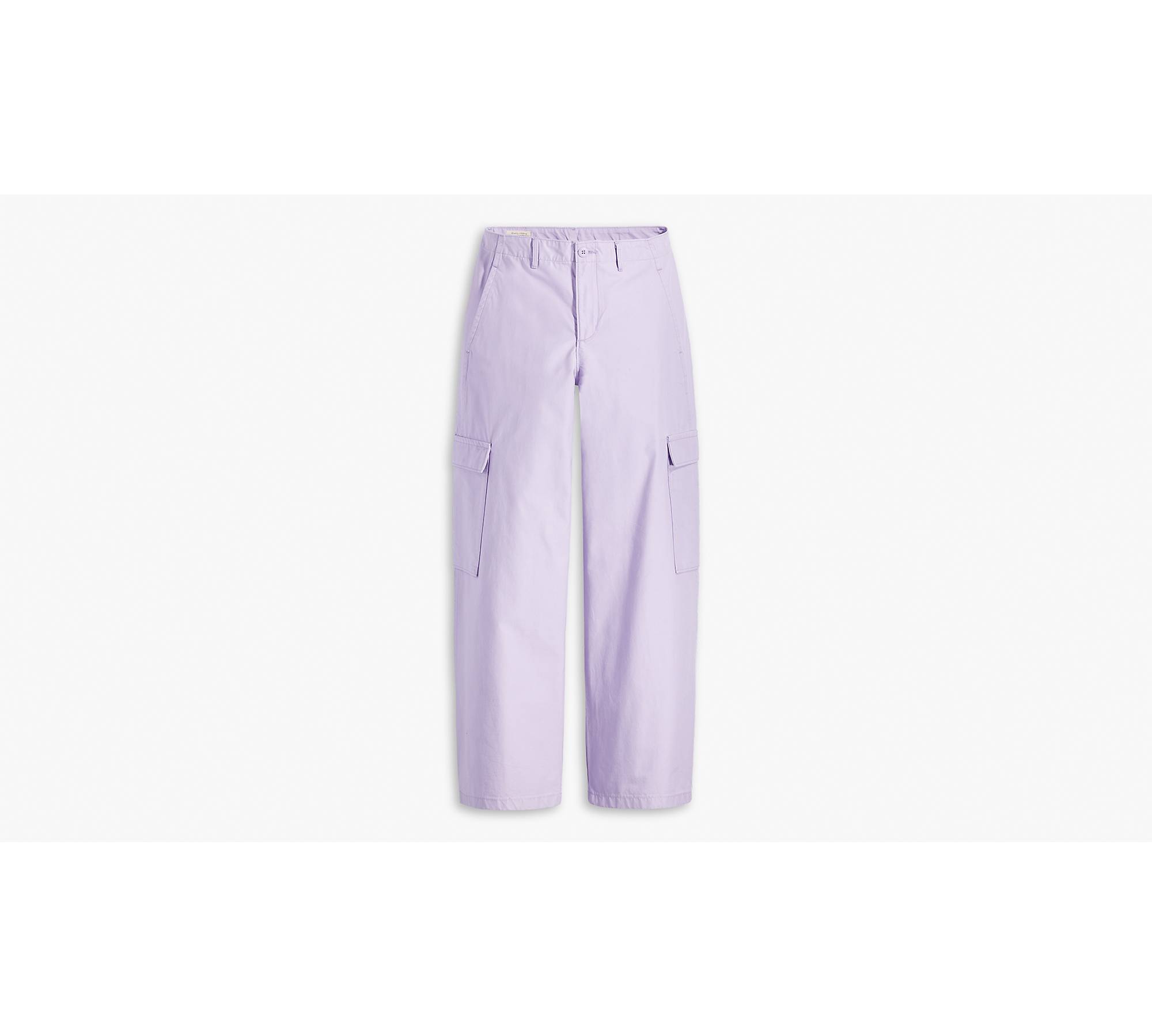 Girls' Woven Cargo Pants - All In Motion™ Purple XL