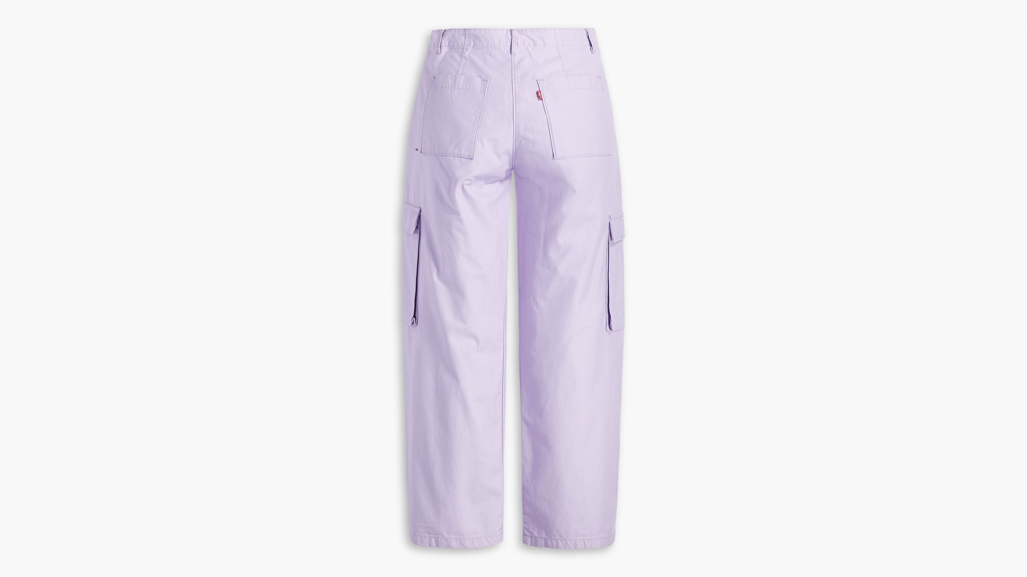 Girls' Woven Cargo Pants - All In Motion™ Purple XL