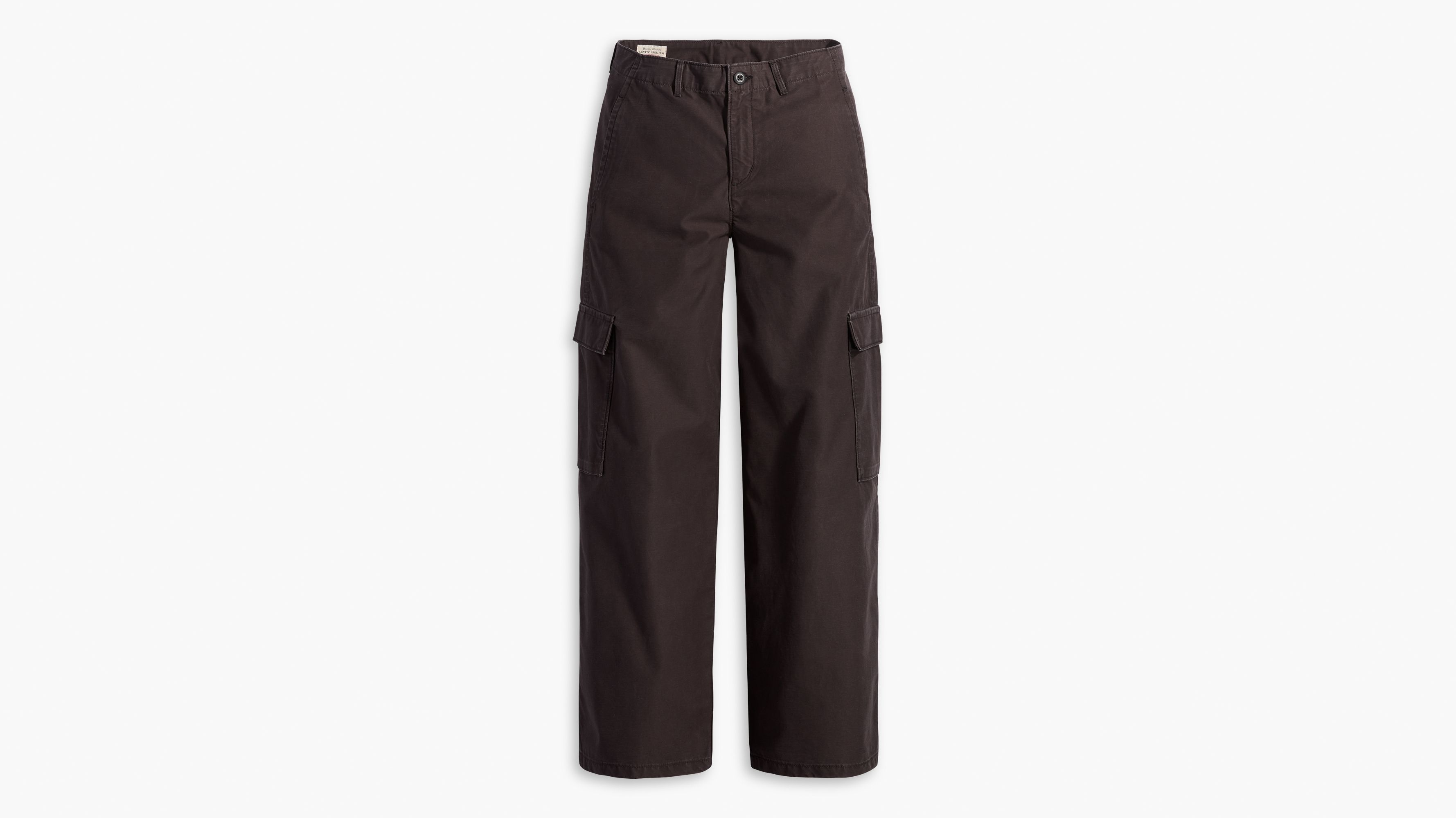 black cargo pants