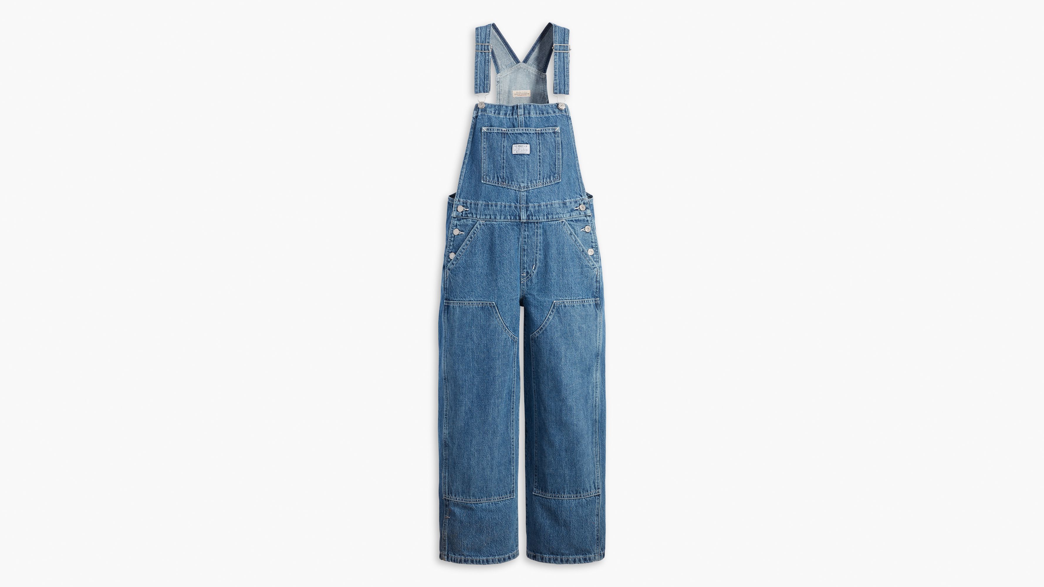 Levi's® Baggy Highwater Women's Overalls Medium Wash Levi's® US