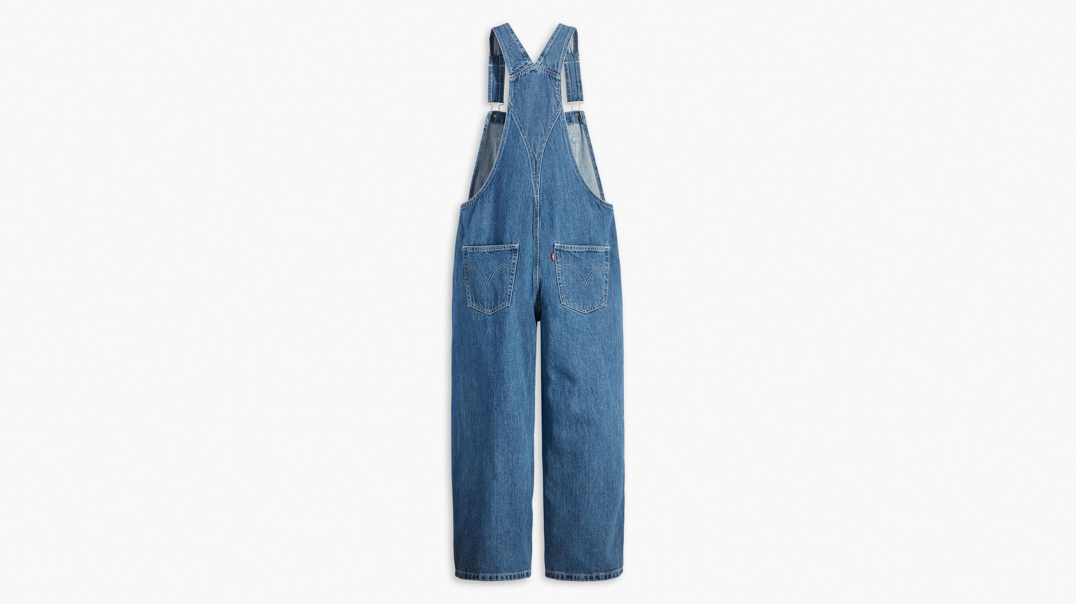 Levi's® Baggy Highwater Women's Overalls - Medium Wash | Levi's® US