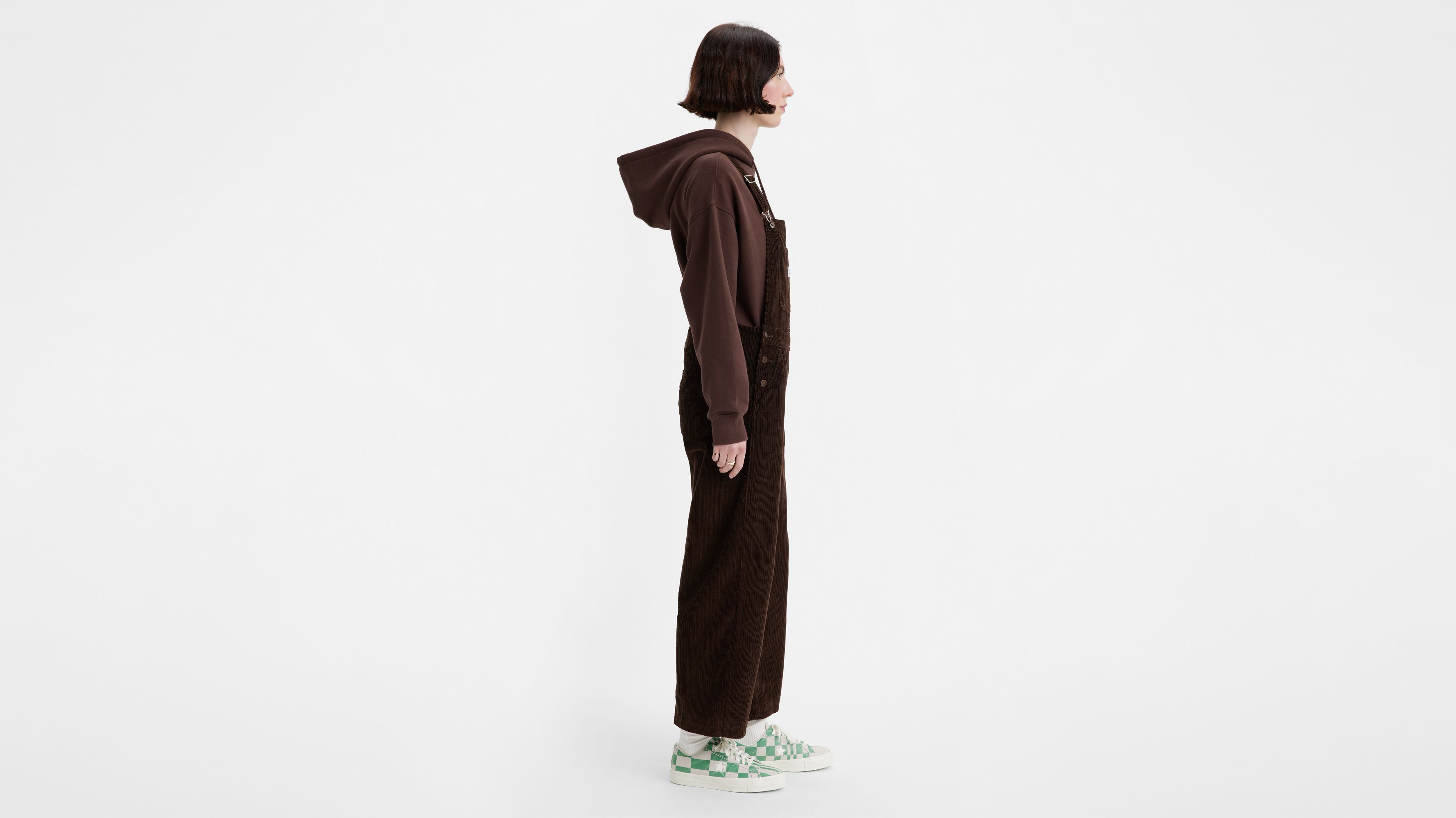Levi's® Baggy Highwater Corduroy Women's Overalls 2