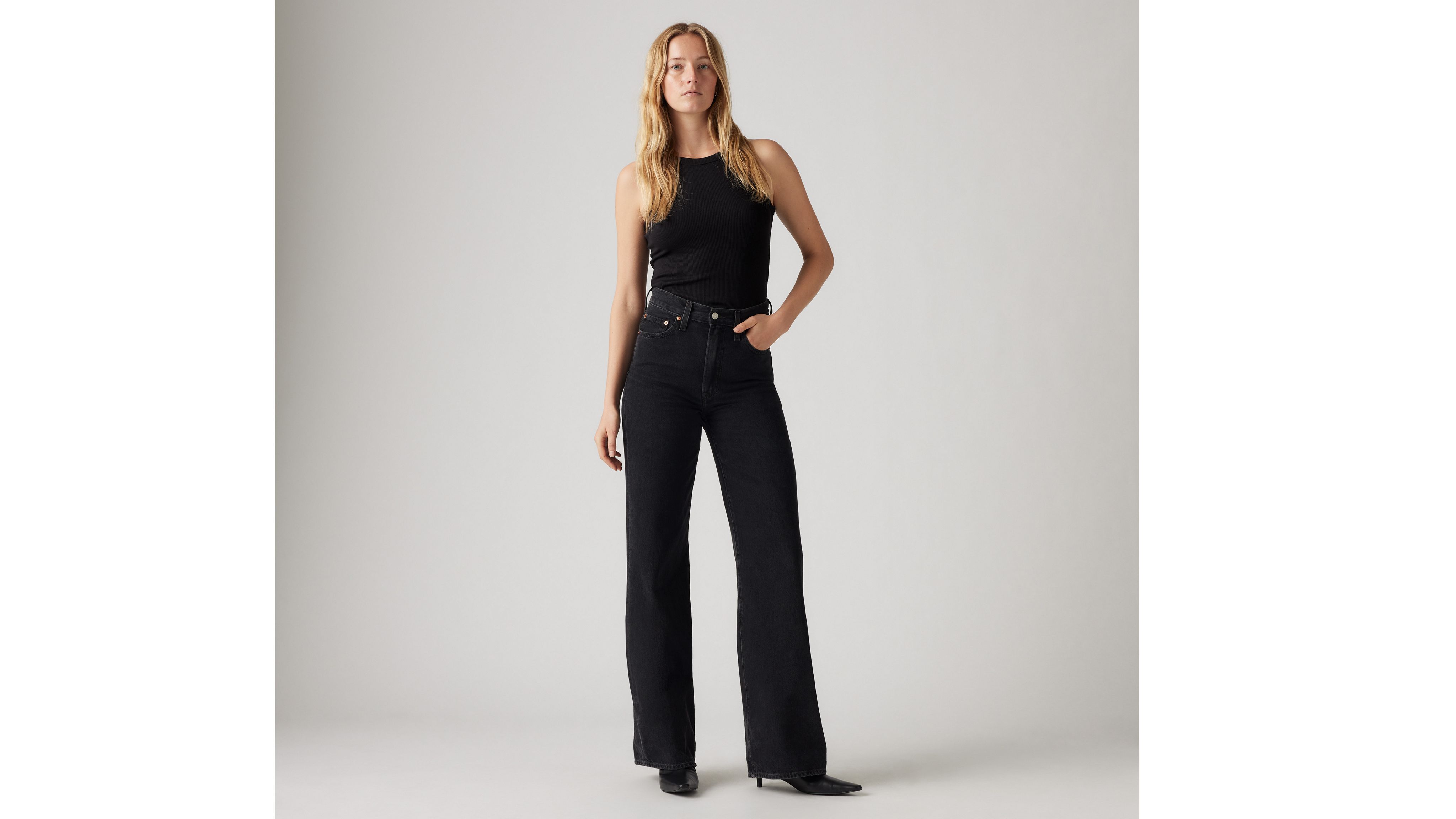 Levi's Ribcage Wide Leg in Far and Wide – Laurenly Boutique