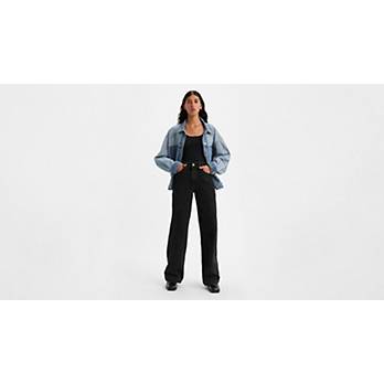 Levi's Ribcage Wide Leg Jeans in Far and Wide • Shop American Threads  Women's Trendy Online Boutique – americanthreads