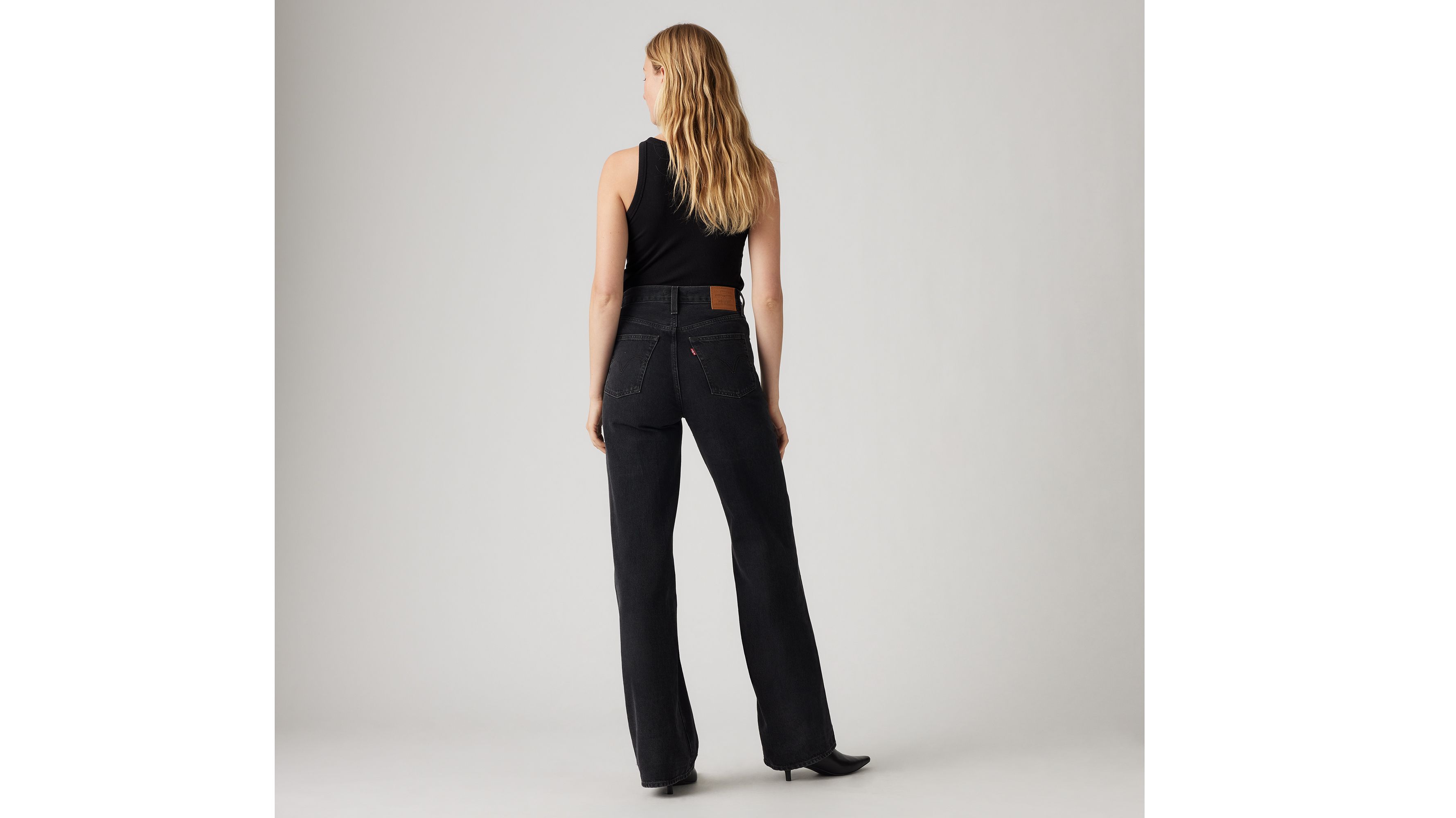 LEVI'S RIBCAGE WIDE LEG JEANS 