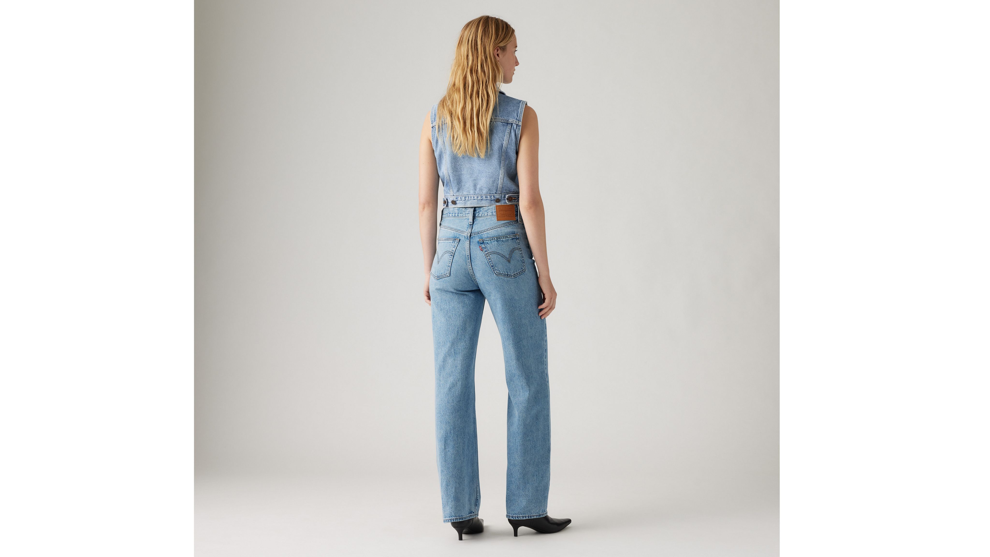 Levi's - Ribcage Wide leg Jean on Designer Wardrobe