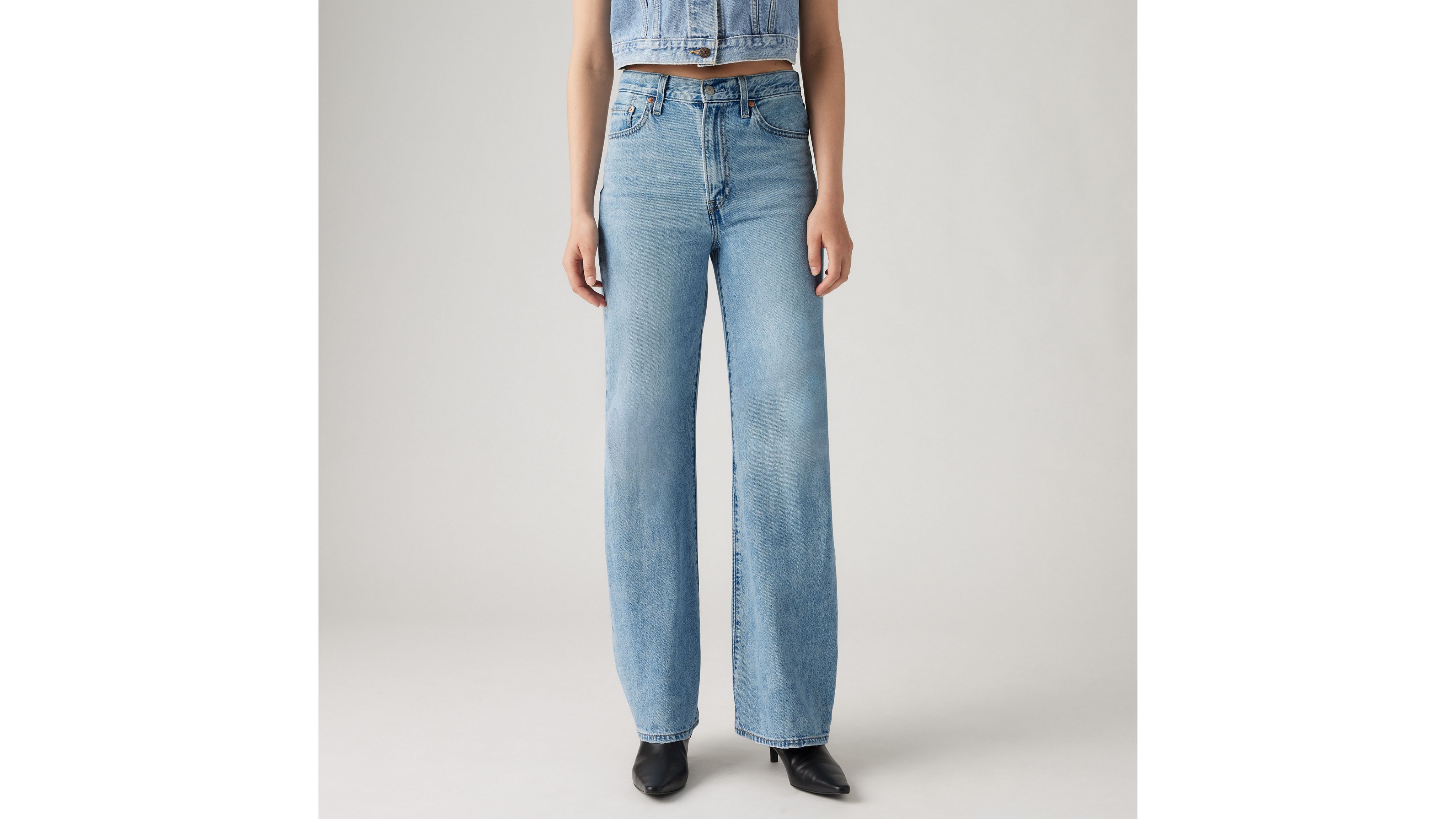 High-Rise Wide Leg Jean