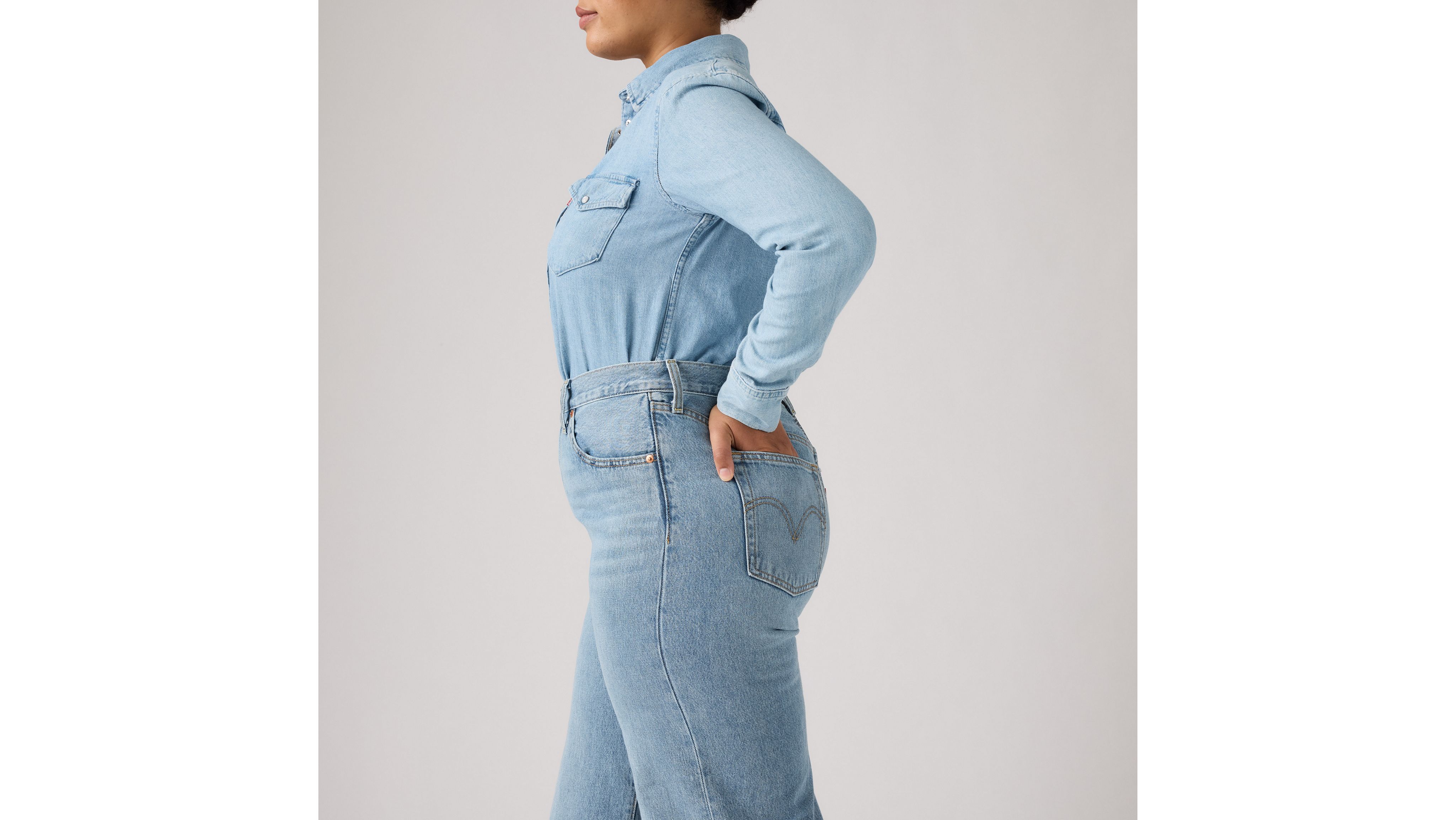 Ribcage Wide Leg Women's Jeans 12