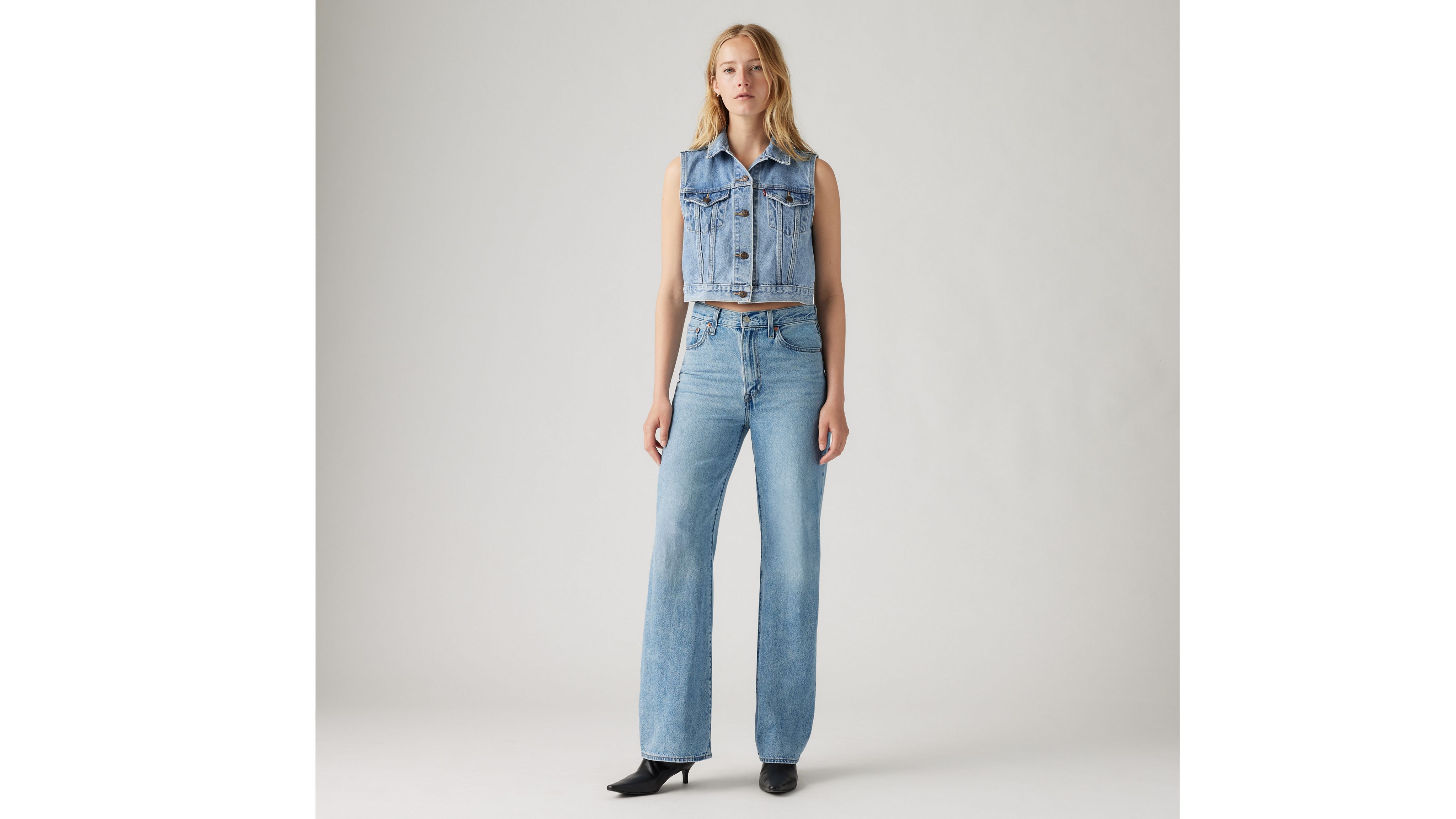 Ribcage Wide Leg Women's Jeans - Light Wash | Levi's® US