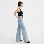 Ribcage jeans med brede ben 3