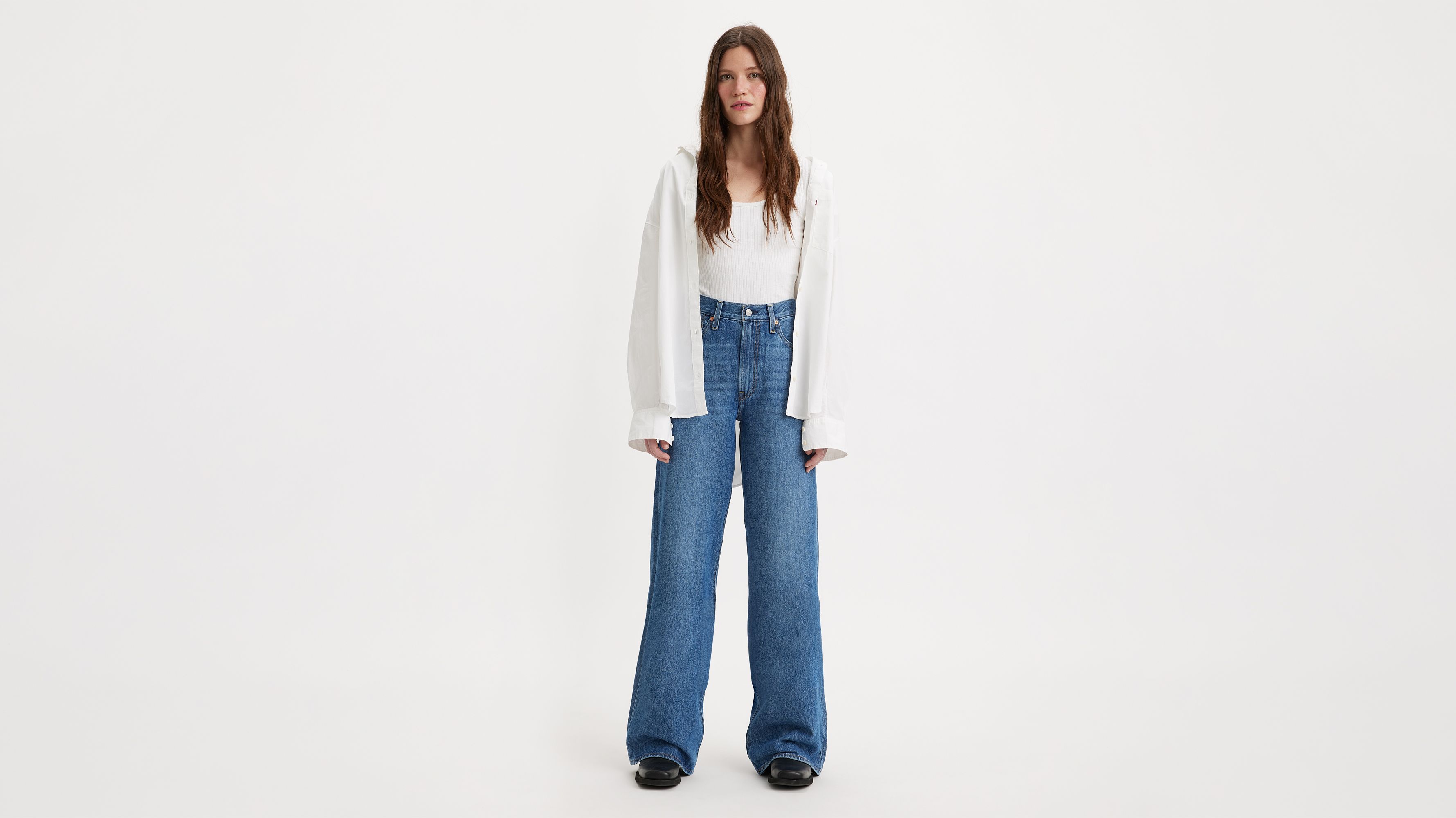 Ribcage wide-leg jean, Levi's, Women's Bootcut Jeans Online