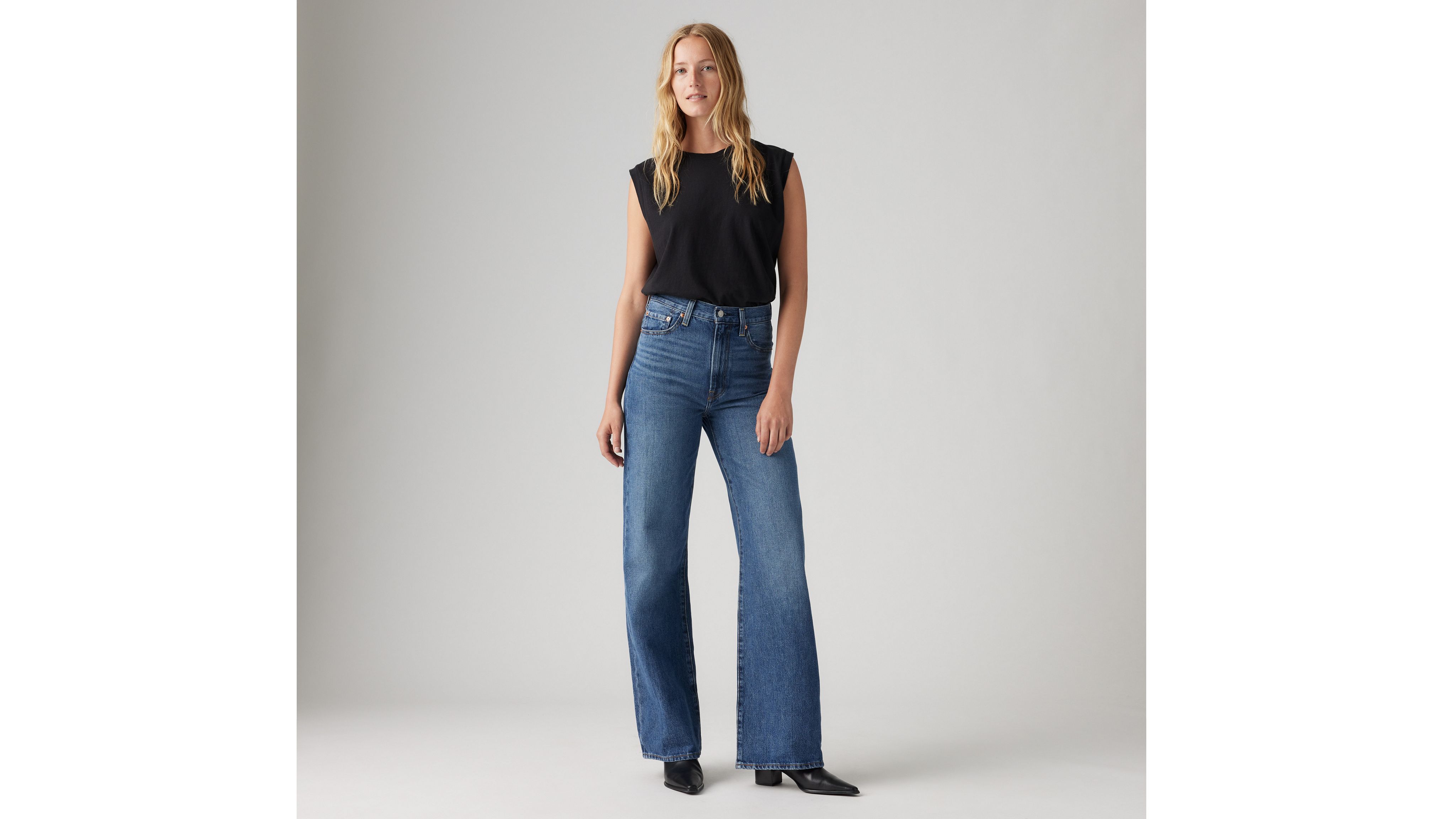 Ribcage Wide Leg Women's Jeans - Medium Wash | Levi's® US