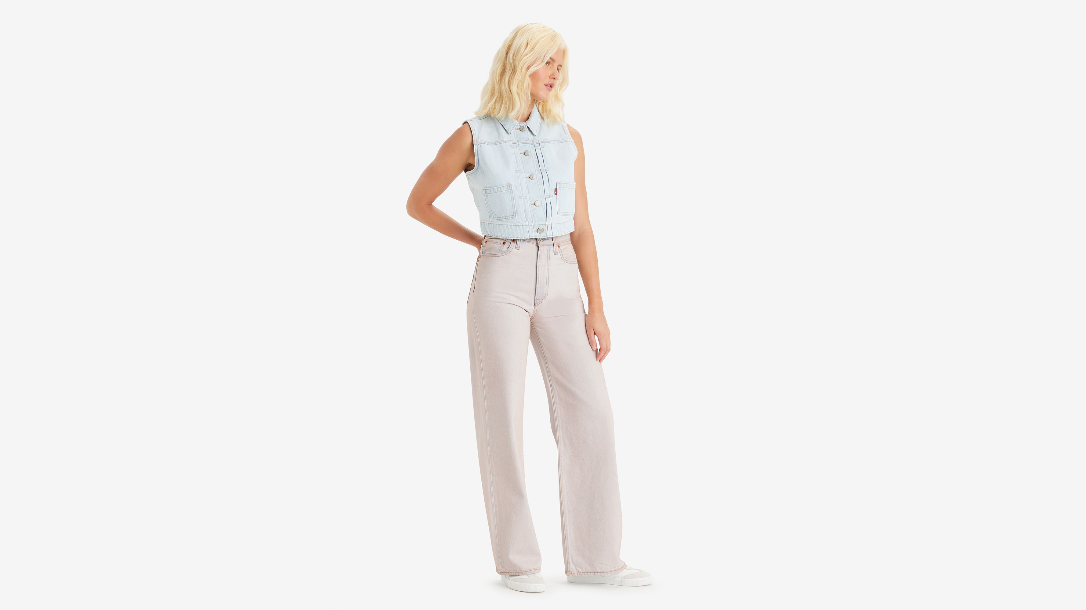 Ribcage Wide Leg Jeans 5